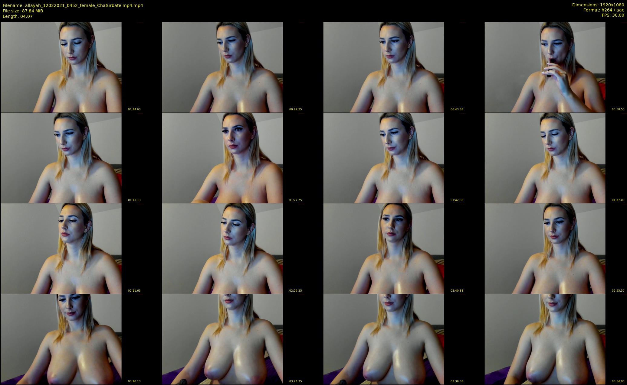 allayah — 5 minute Chaturbate female cam show recording, 1080p, Feb 12, 2021