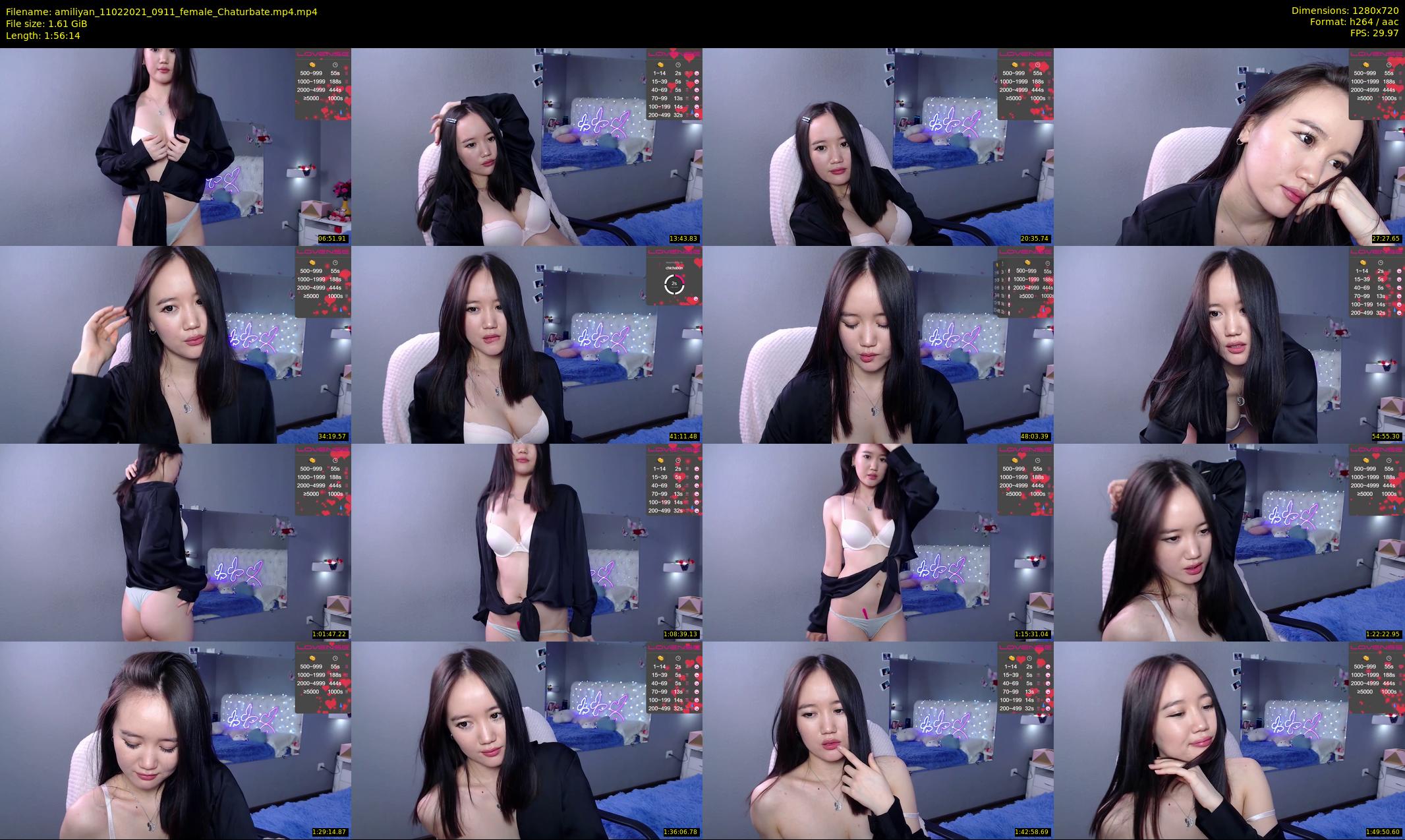 amiliyan — 117 minute Chaturbate female cam show recording, 720p, Feb 11, 2021