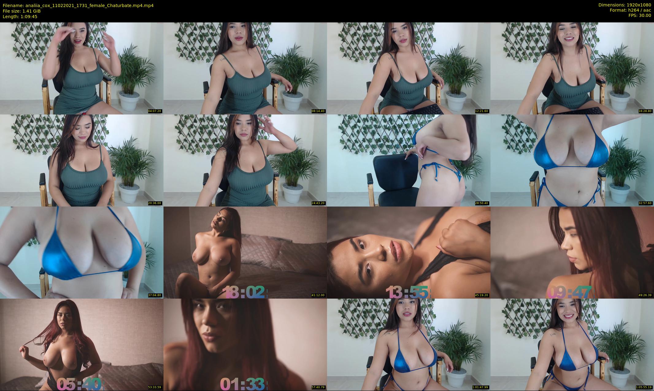 analiia_cox — 70 minute Chaturbate female cam show recording, 1080p, Feb 11, 2021