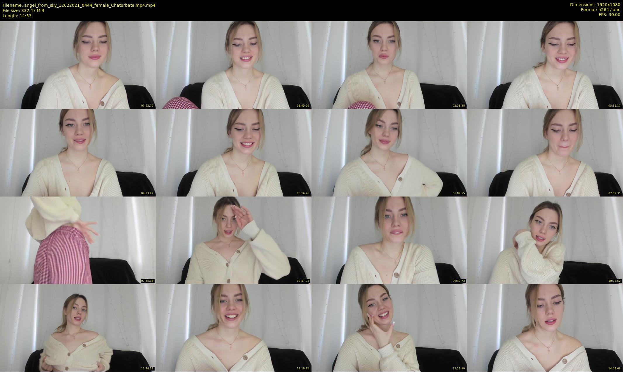 angel_from_sky — 15 minute Chaturbate female cam show recording, 1080p, Feb 12, 2021