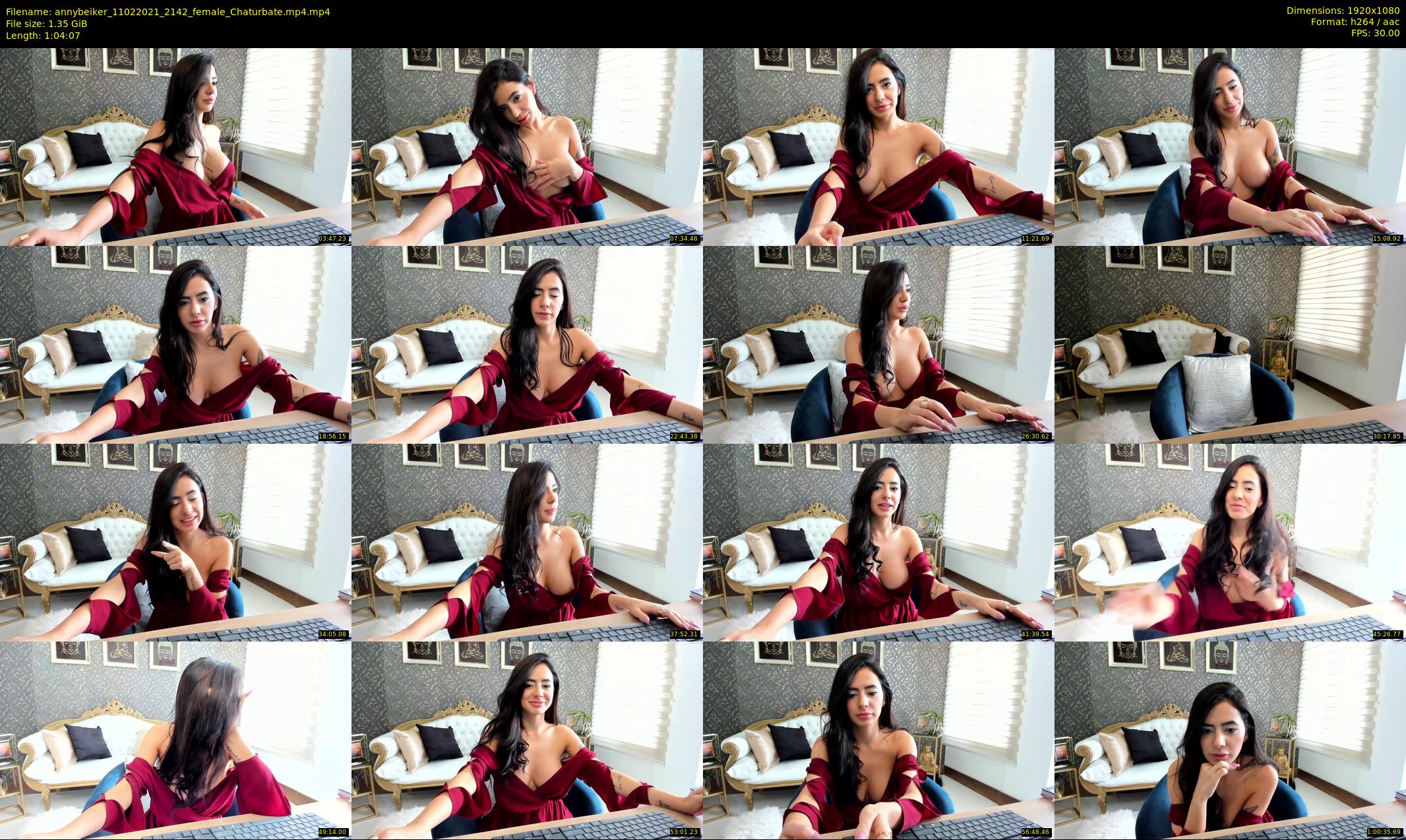annybeiker — 65 minute Chaturbate female cam show recording, 1080p, Feb 11, 2021