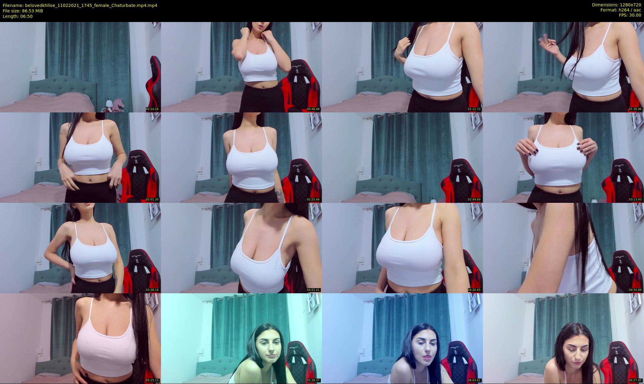 belovedkhlloe — 7 minute Chaturbate female cam show recording, 720p, Feb 11, 2021