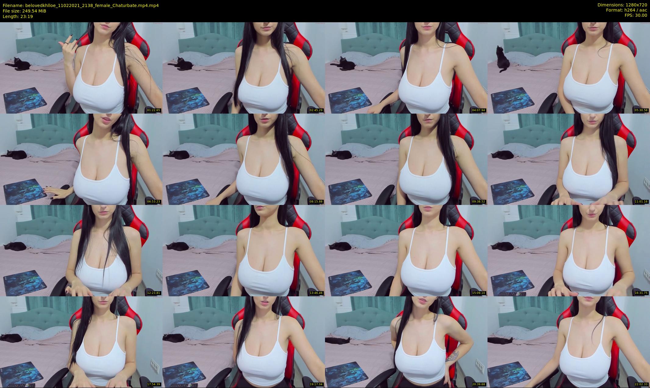 belovedkhlloe — 24 minute Chaturbate female cam show recording, 720p, Feb 11, 2021