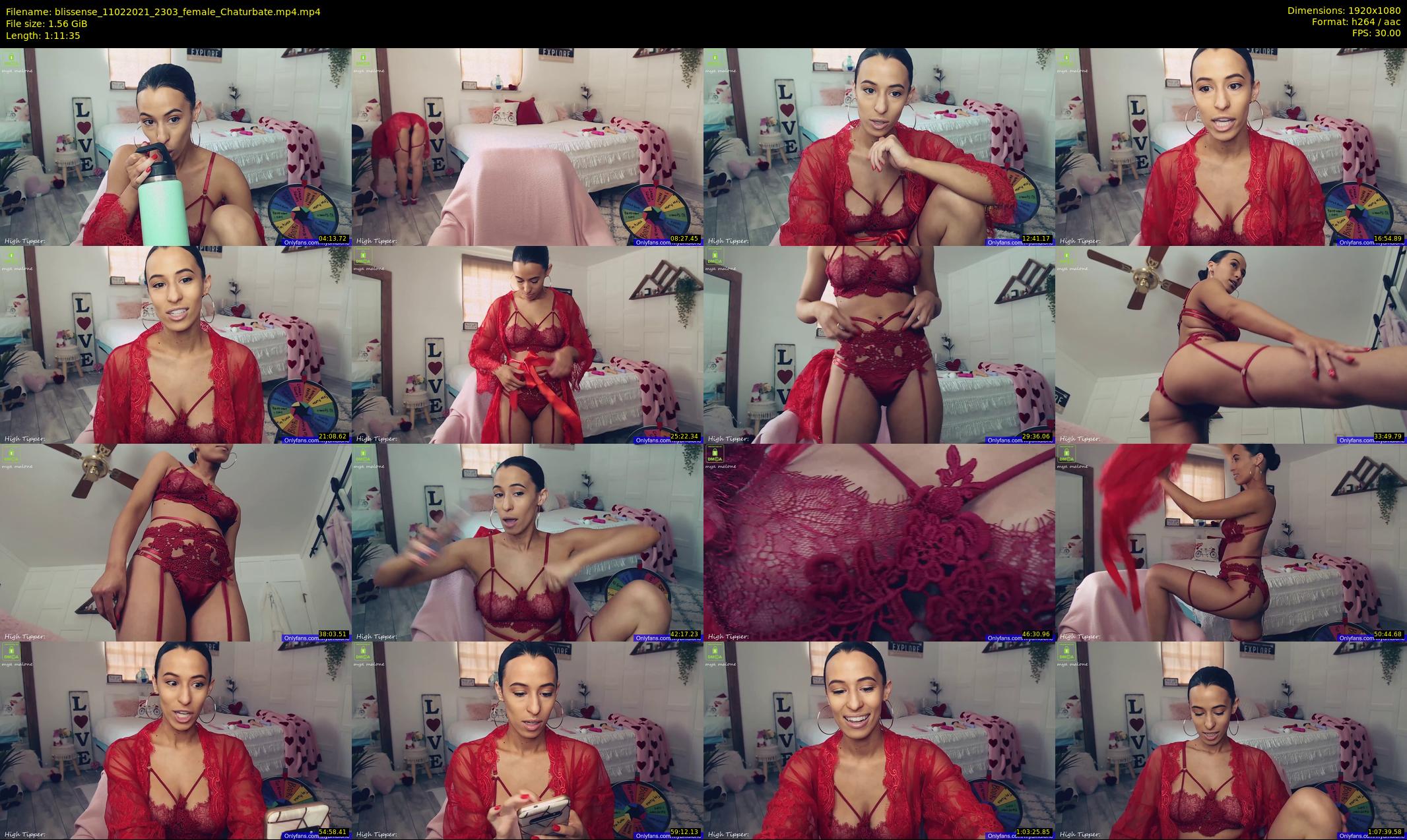 blissense — 72 minute Chaturbate female cam show recording, 1080p, Feb 11, 2021