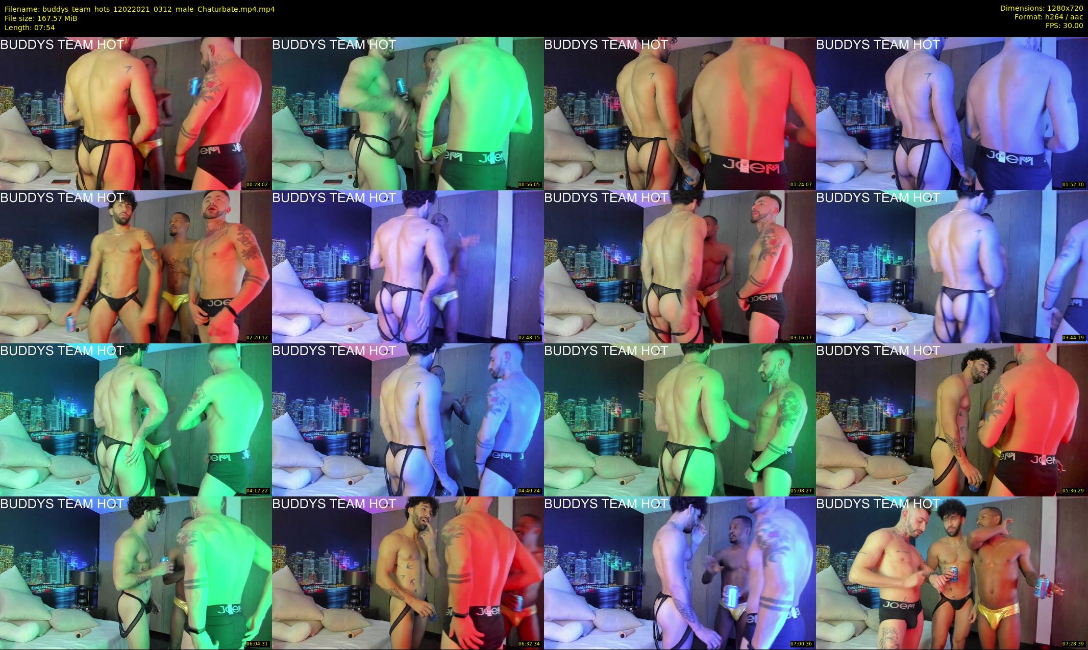 buddys_team_hots — 8 minute Chaturbate couple cam show recording, 720p, Feb 12, 2021