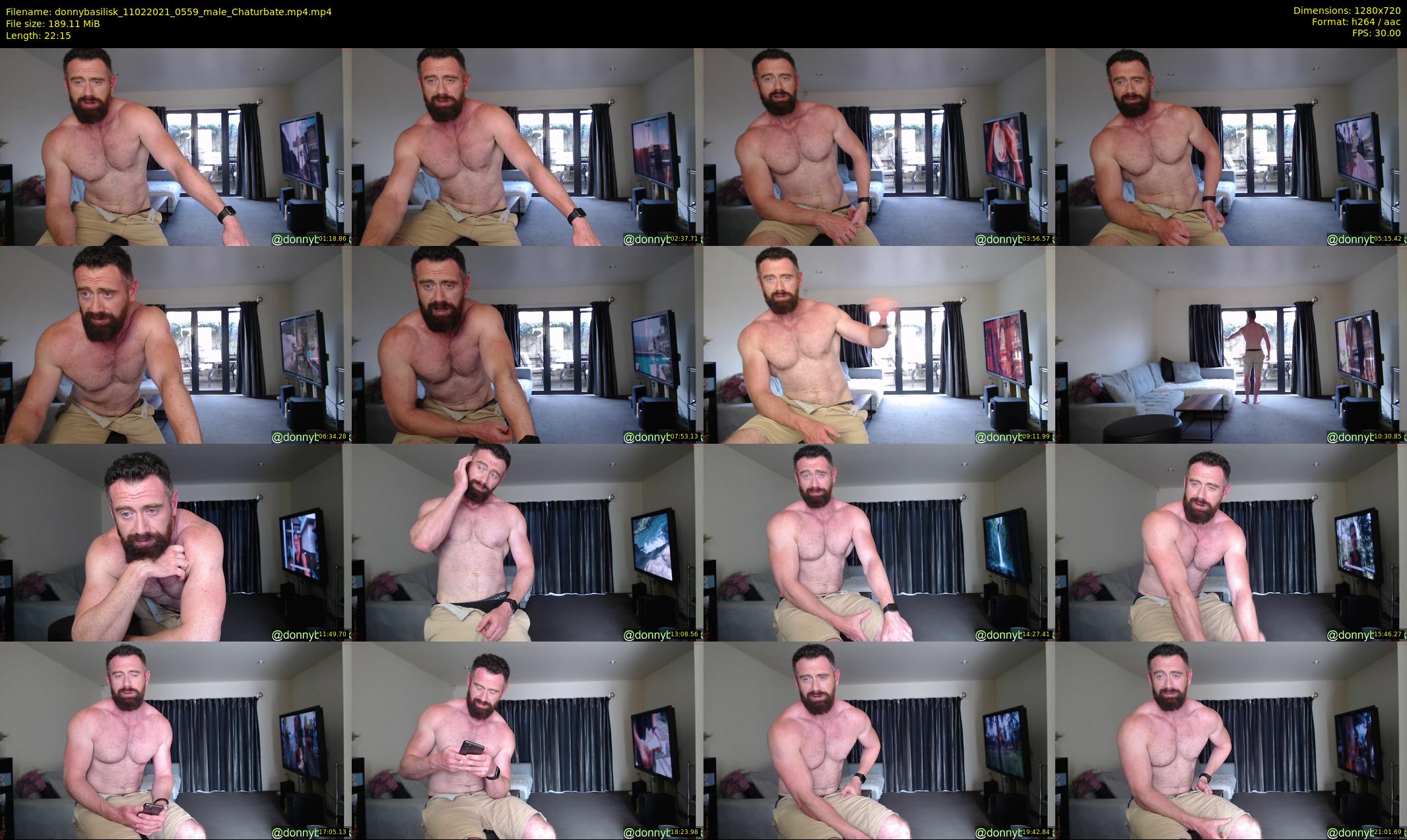 donnybasilisk — 23 minute Chaturbate male cam show recording, 720p, Feb 11, 2021