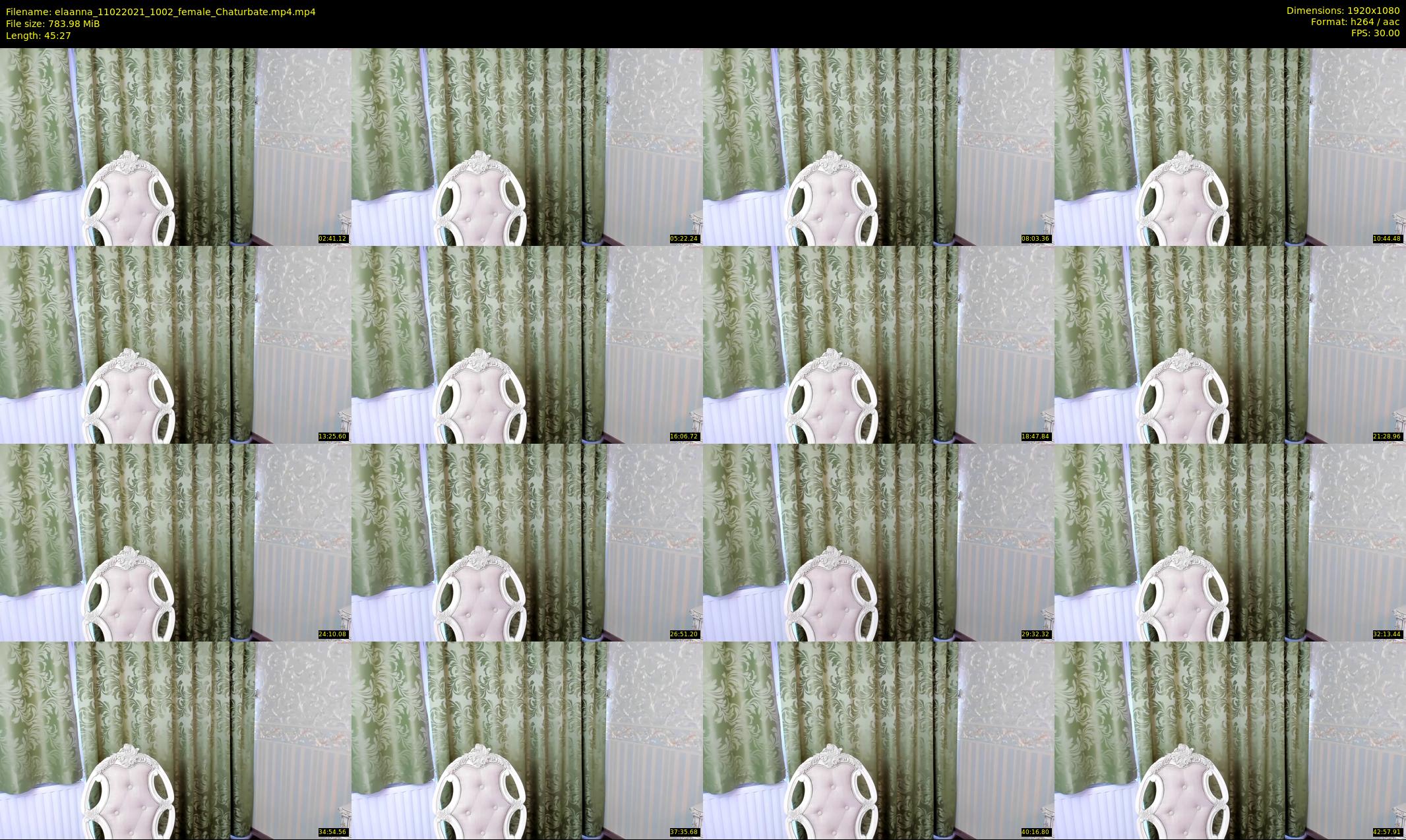 elaanna — 46 minute Chaturbate female cam show recording, 1080p, Feb 11, 2021