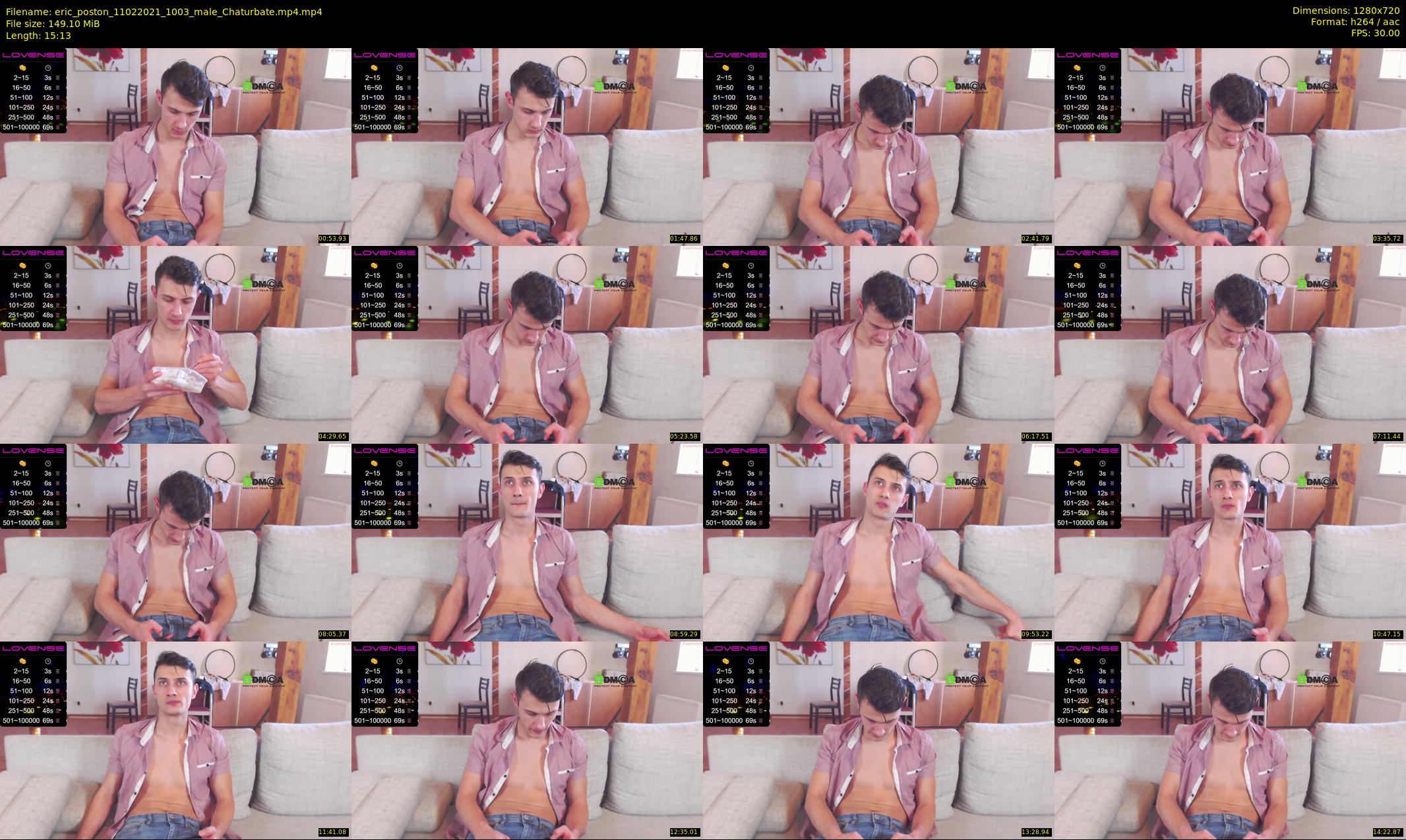 eric_poston — 16 minute Chaturbate male cam show recording, 720p, Feb 11, 2021