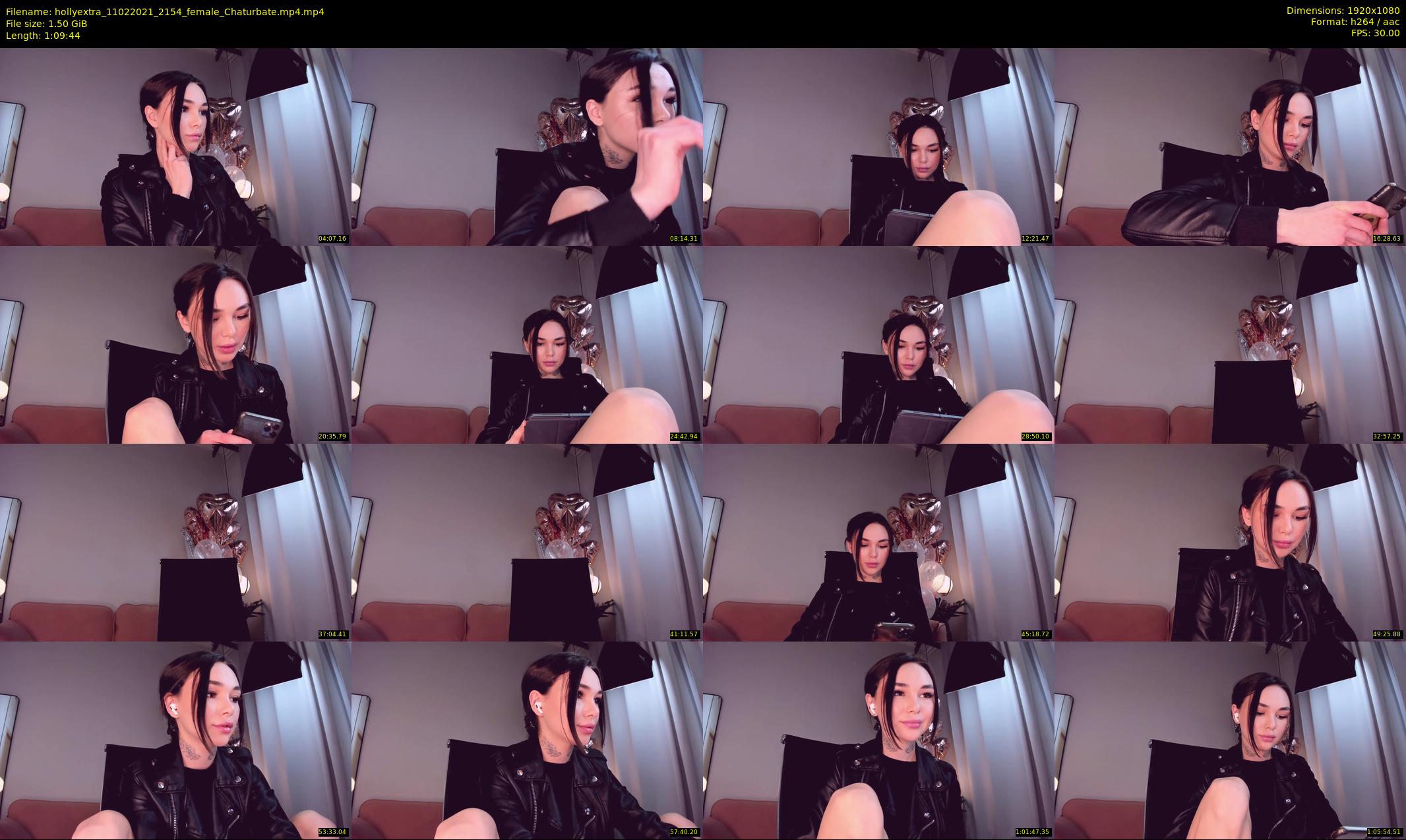 hollyextra — 70 minute Chaturbate female cam show recording, 1080p, Feb 11, 2021