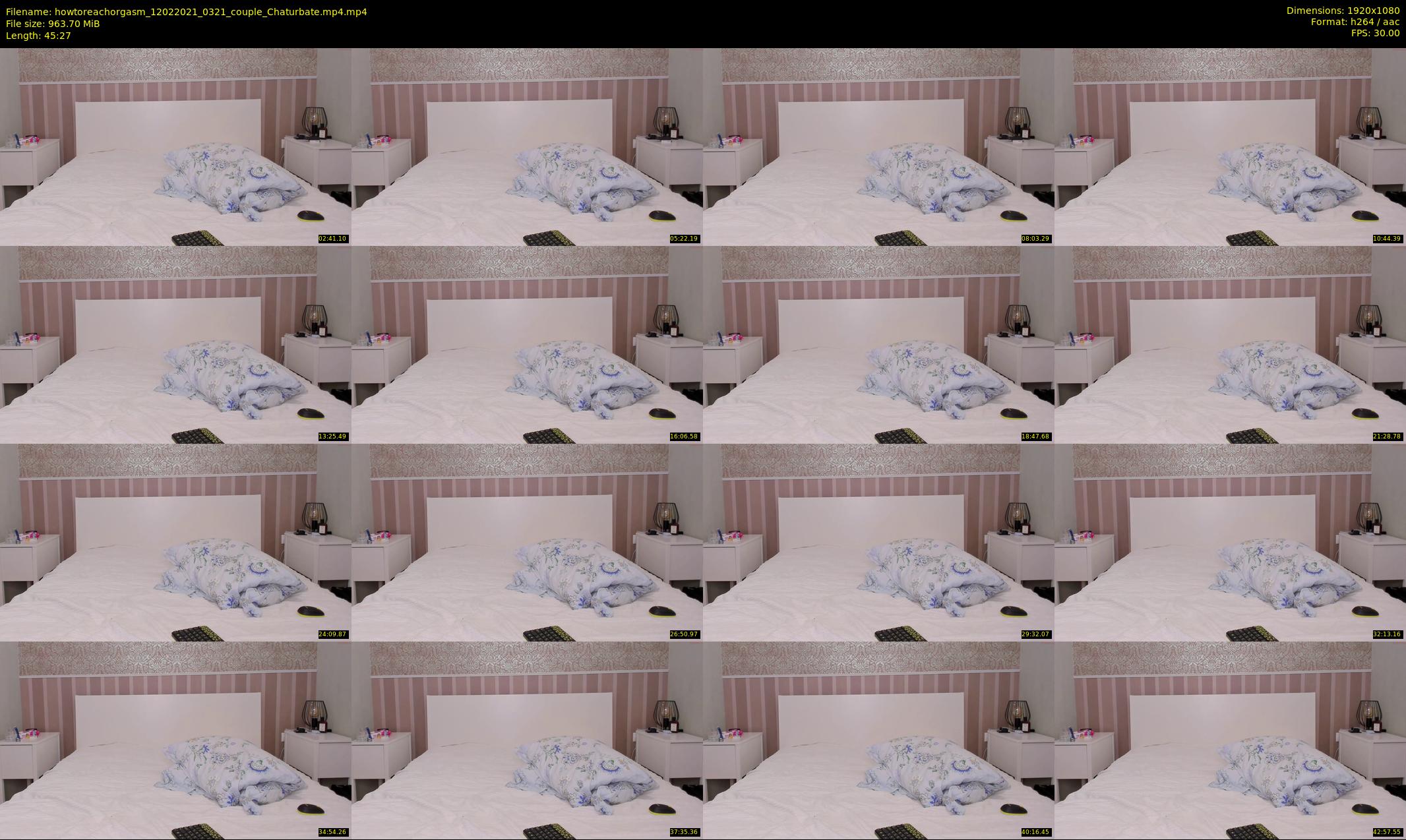 howtoreachorgasm — 46 minute Chaturbate couple cam show recording, 1080p, Feb 12, 2021