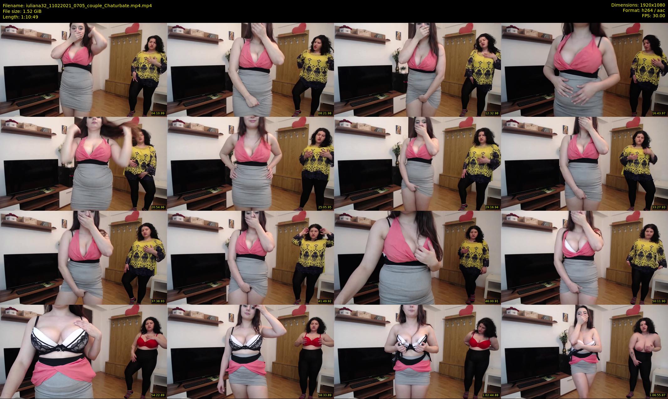 iuliana32 — 71 minute Chaturbate couple cam show recording, 1080p, Feb 11, 2021