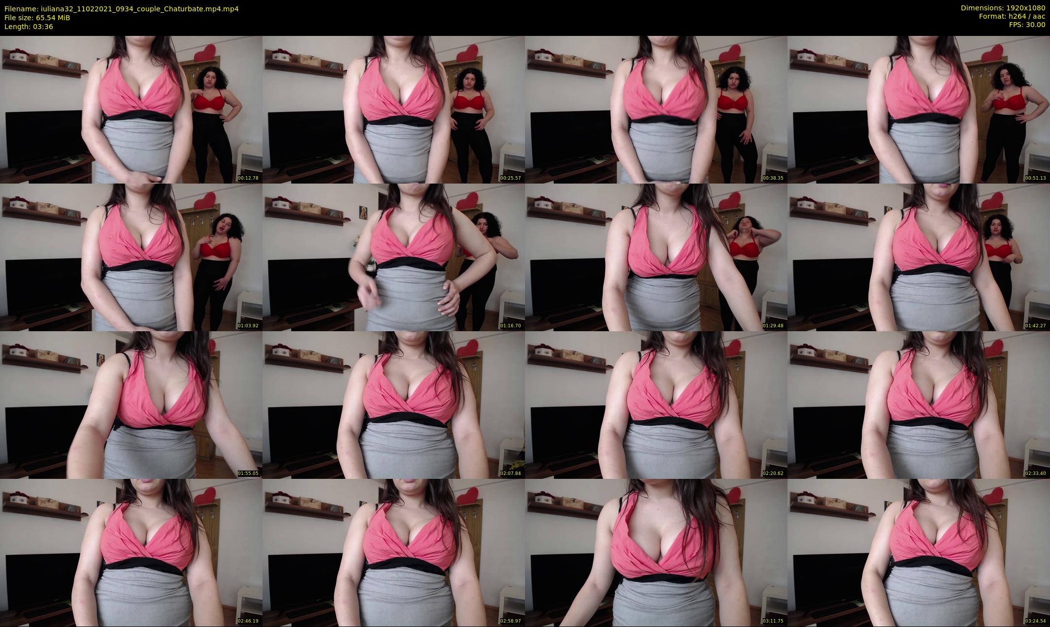 iuliana32 — 4 minute Chaturbate couple cam show recording, 1080p, Feb 11, 2021