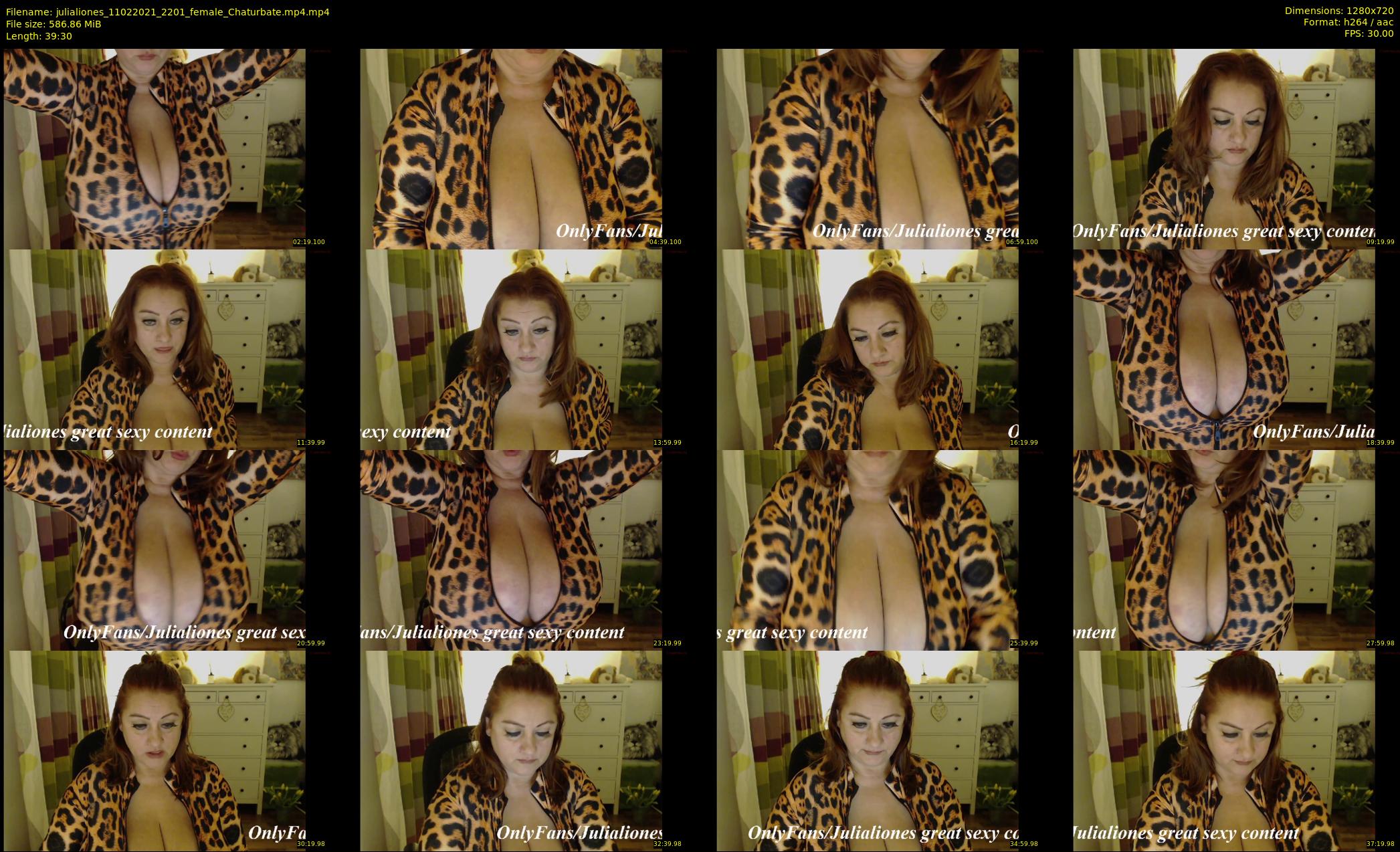 julialiones — 40 minute Chaturbate female cam show recording, 720p, Feb 11, 2021