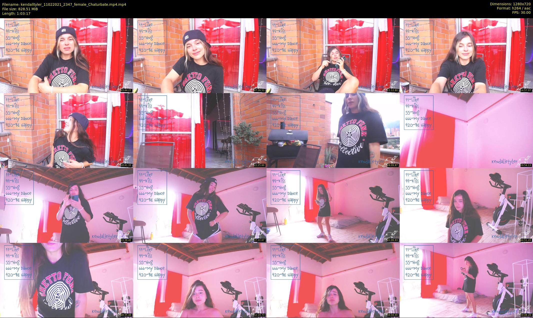 kendalltyler — 64 minute Chaturbate female cam show recording, 720p, Feb 11, 2021