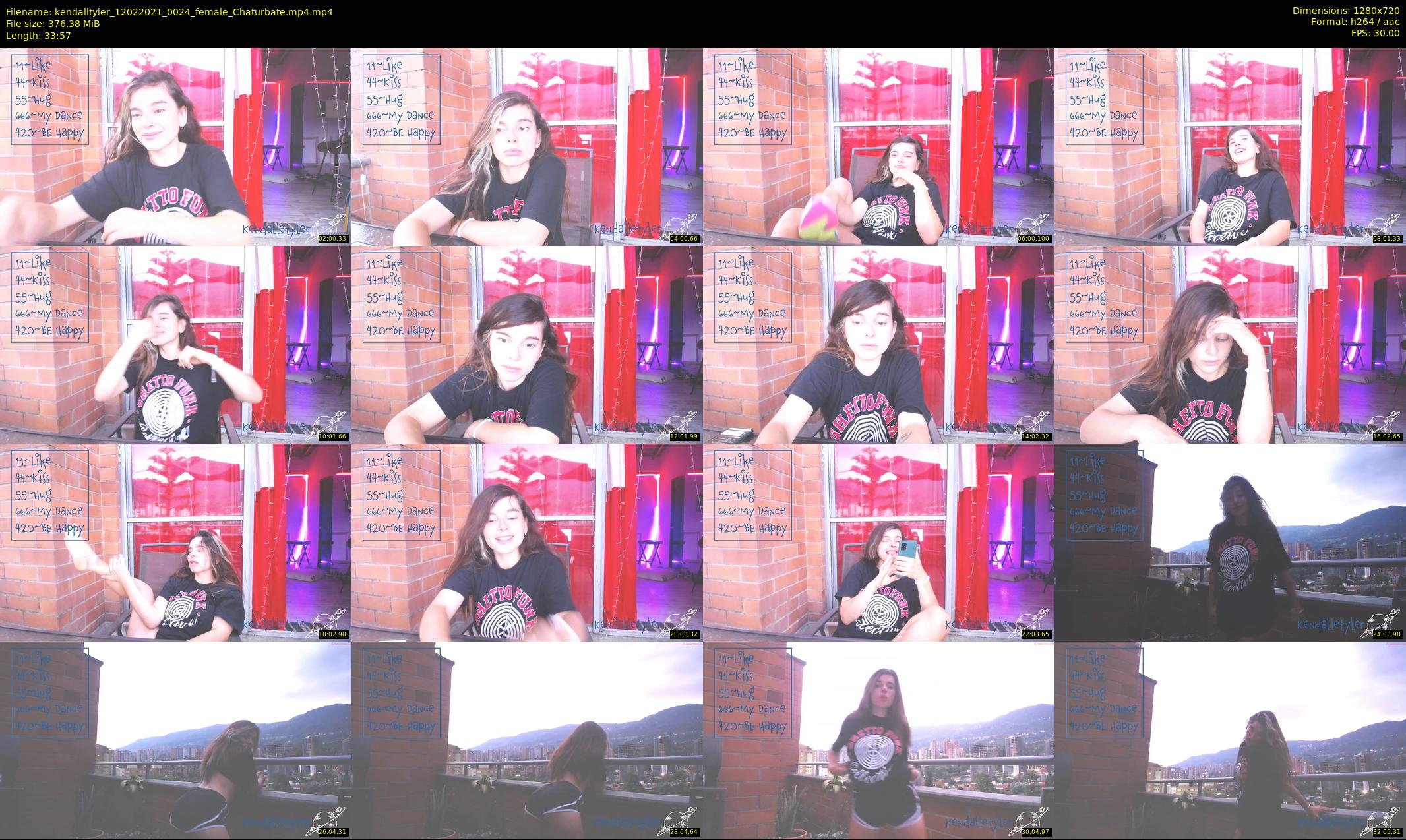 kendalltyler — 34 minute Chaturbate female cam show recording, 720p, Feb 12, 2021