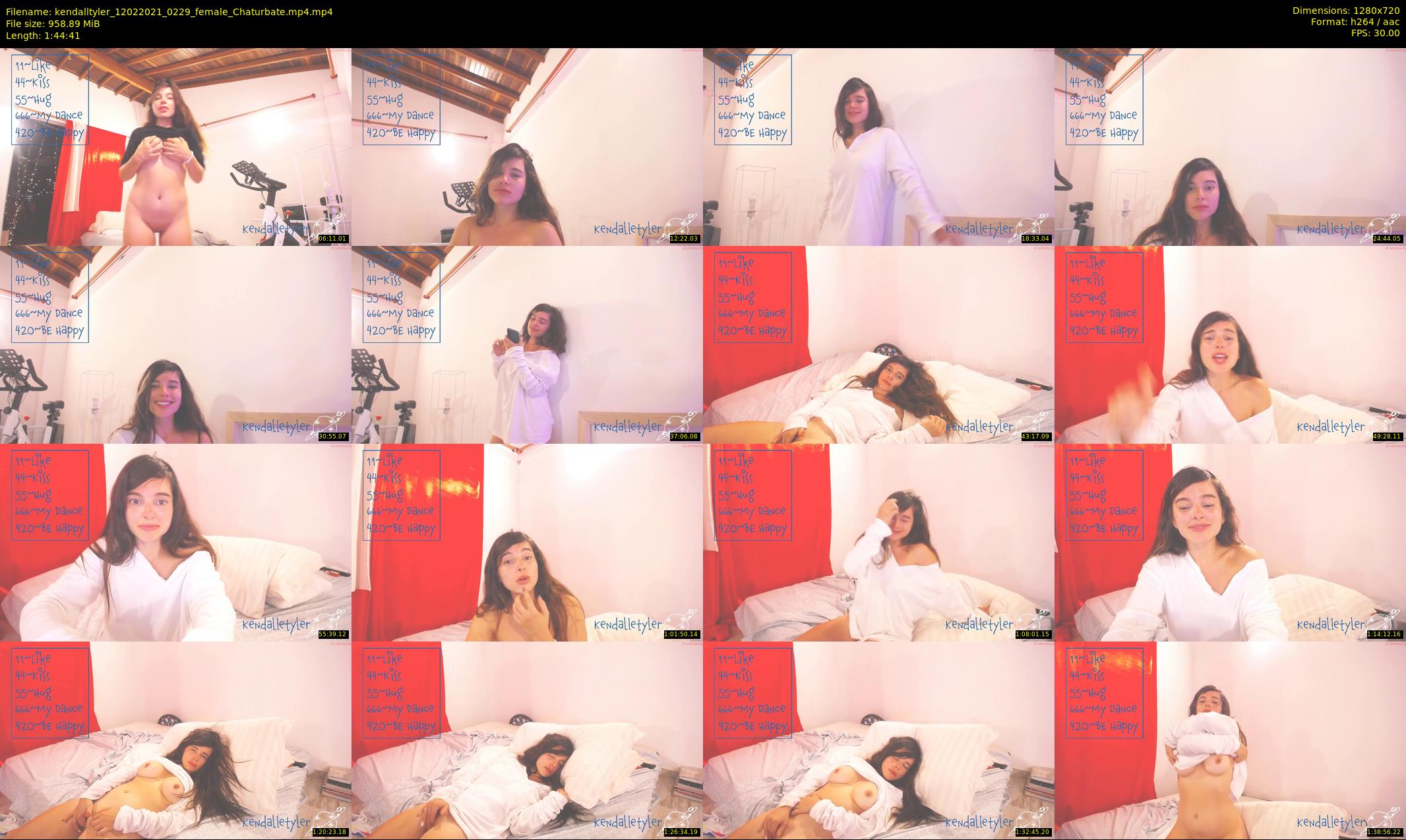 kendalltyler — 105 minute Chaturbate female cam show recording, 720p, Feb 12, 2021