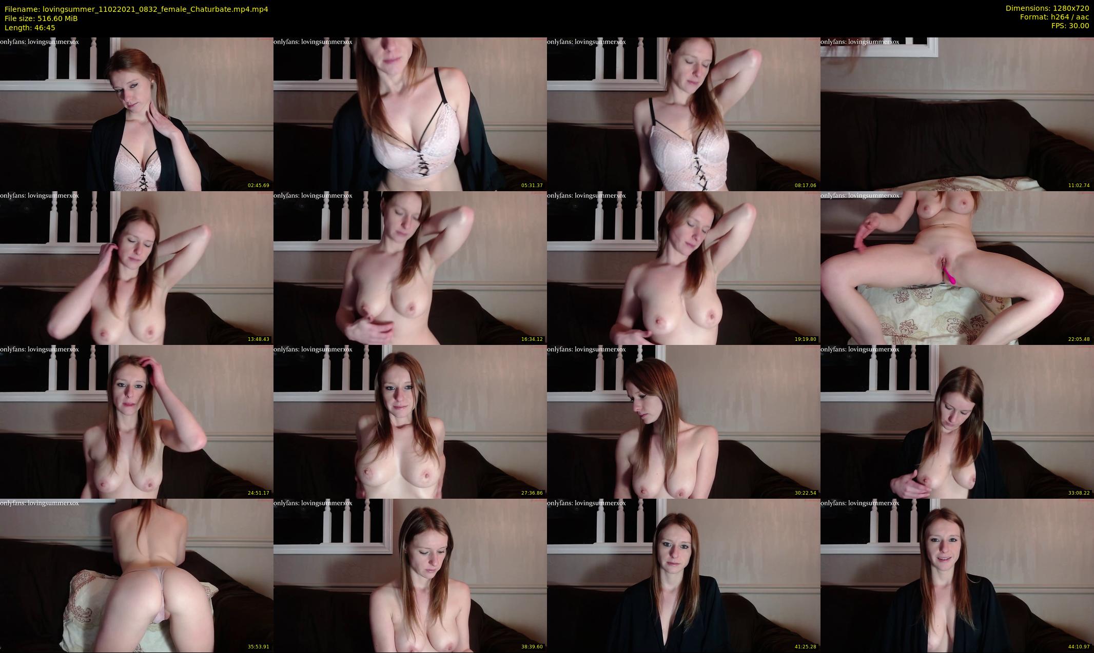 lovingsummer — 47 minute Chaturbate female cam show recording, 720p, Feb 11, 2021
