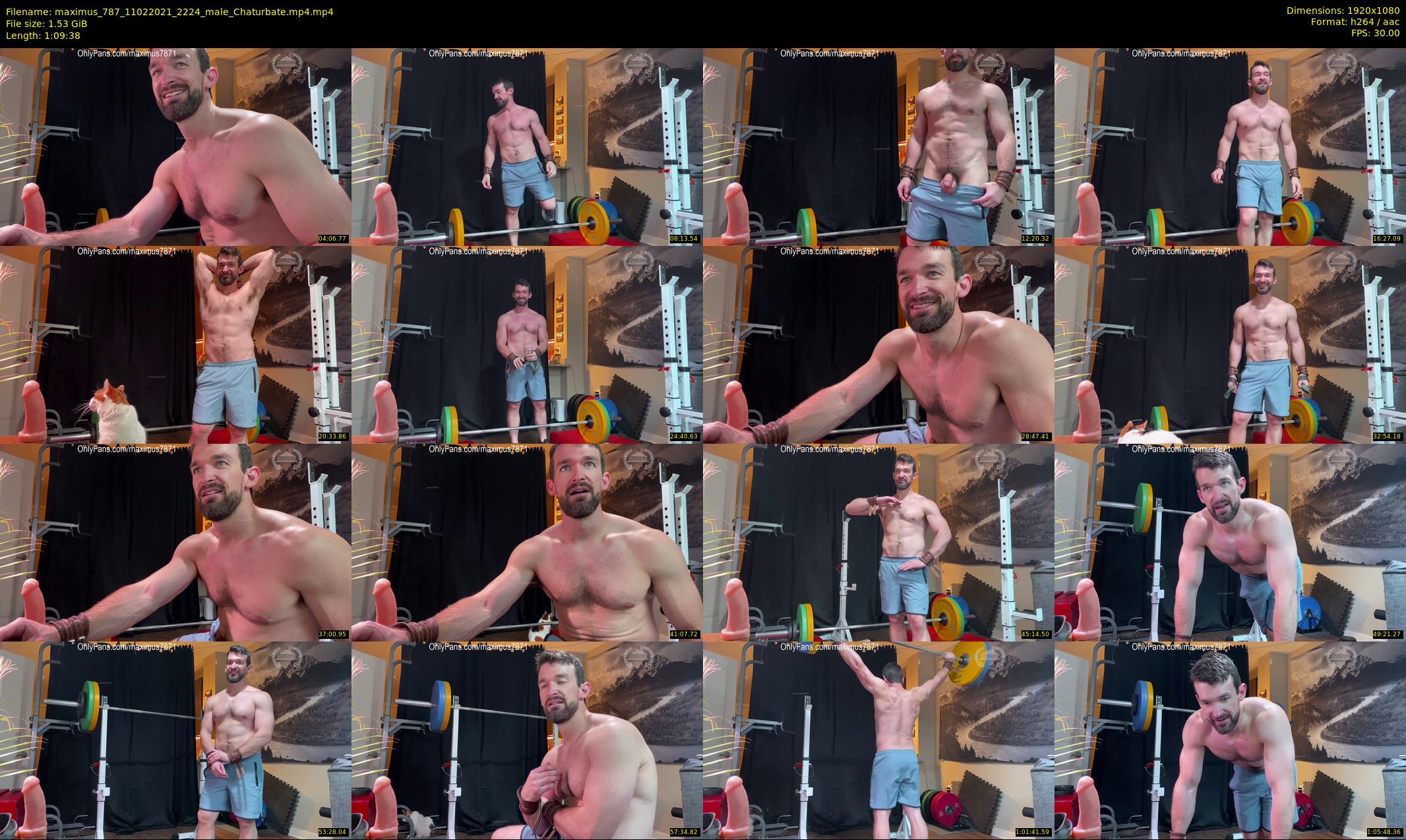 maximus_787 — 70 minute Chaturbate male cam show recording, 1080p, Feb 11, 2021