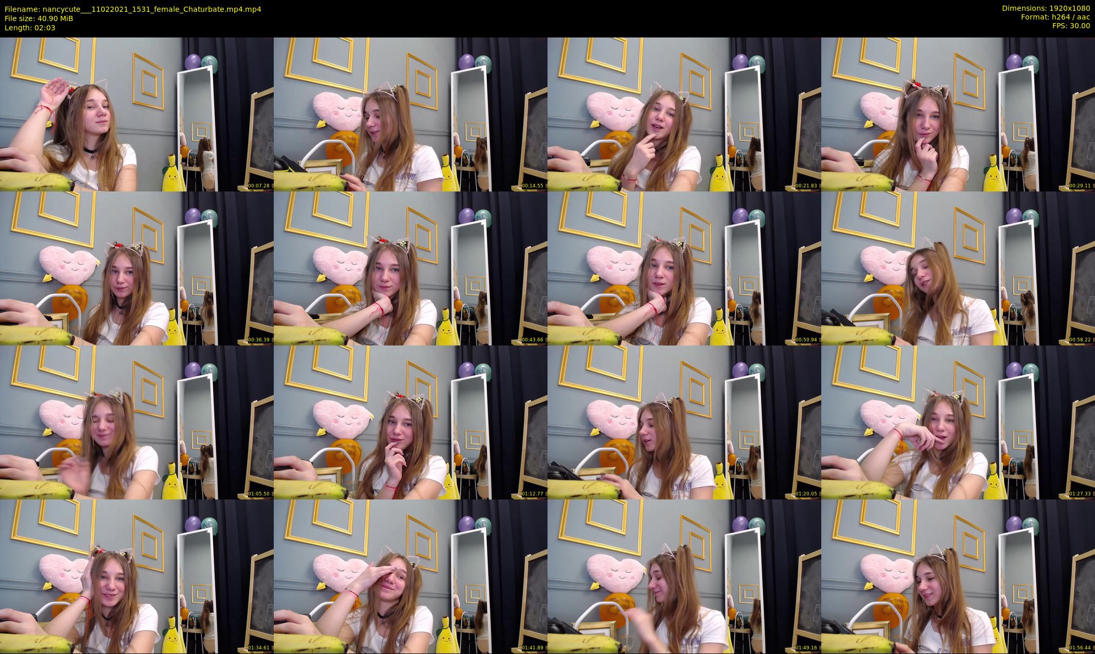 nancycute__ — 3 minute Chaturbate female cam show recording, 1080p, Feb 11, 2021