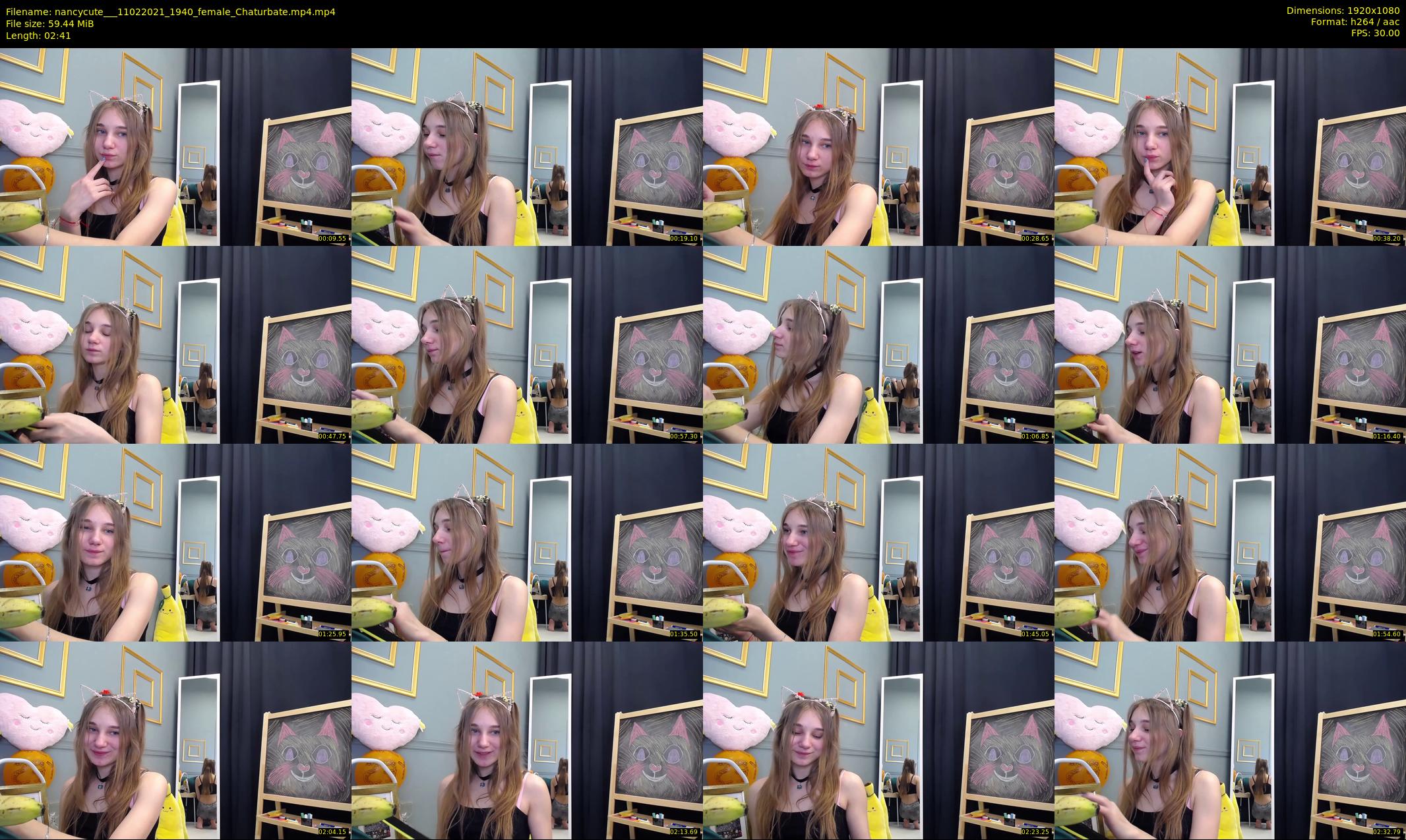 nancycute__ — 3 minute Chaturbate female cam show recording, 1080p, Feb 11, 2021