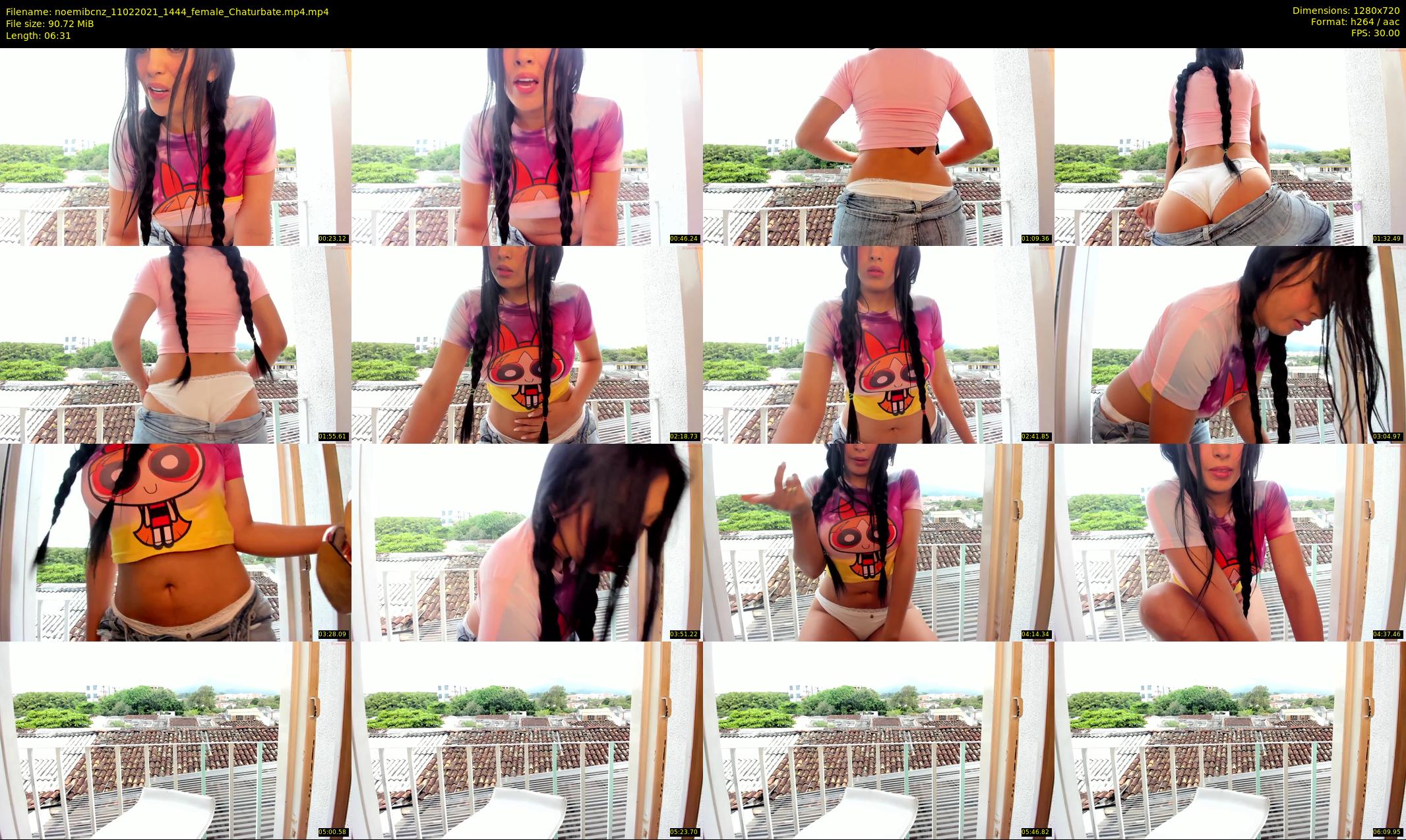 noemibcnz — 7 minute Chaturbate couple cam show recording, 720p, Feb 11, 2021