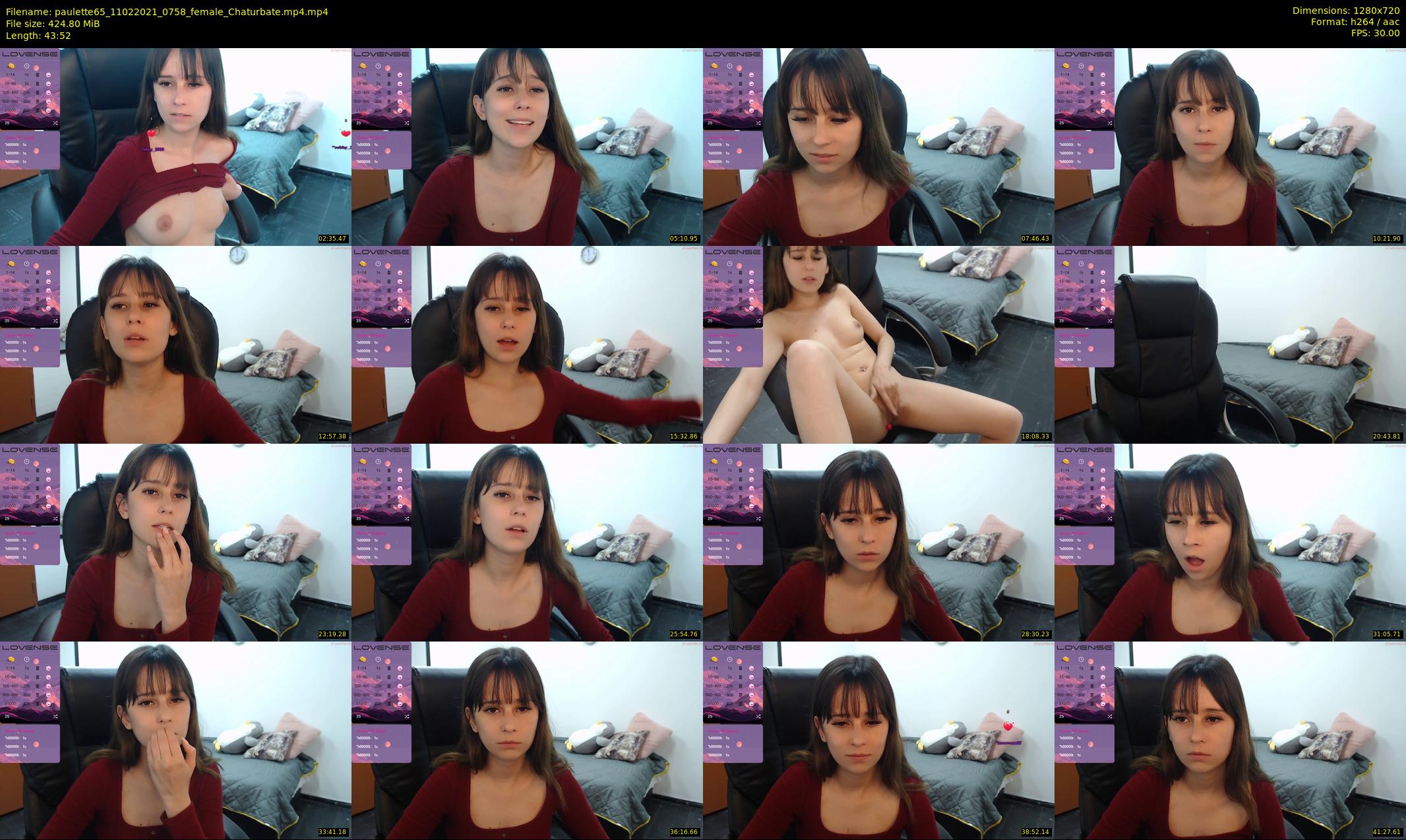 paulette65 — 44 minute Chaturbate female cam show recording, 720p, Feb 11, 2021