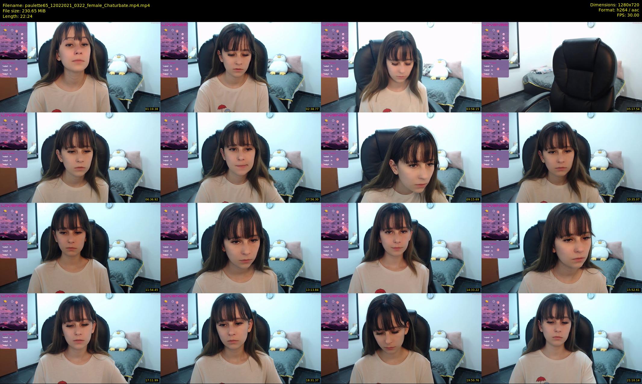 paulette65 — 23 minute Chaturbate female cam show recording, 720p, Feb 12, 2021