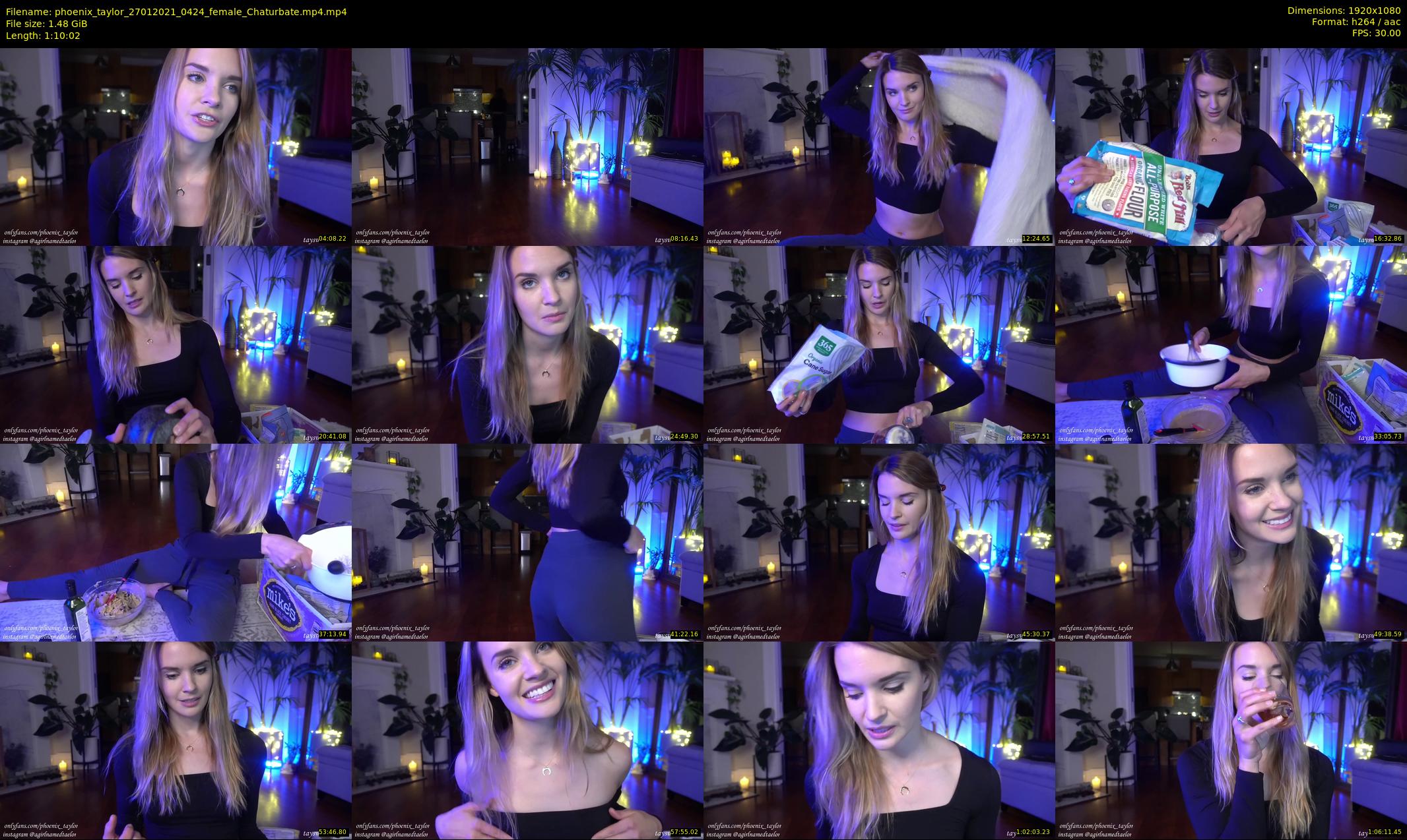 phoenix_taylor — 71 minute Chaturbate female cam show recording, 1080p, Jan 27, 2021
