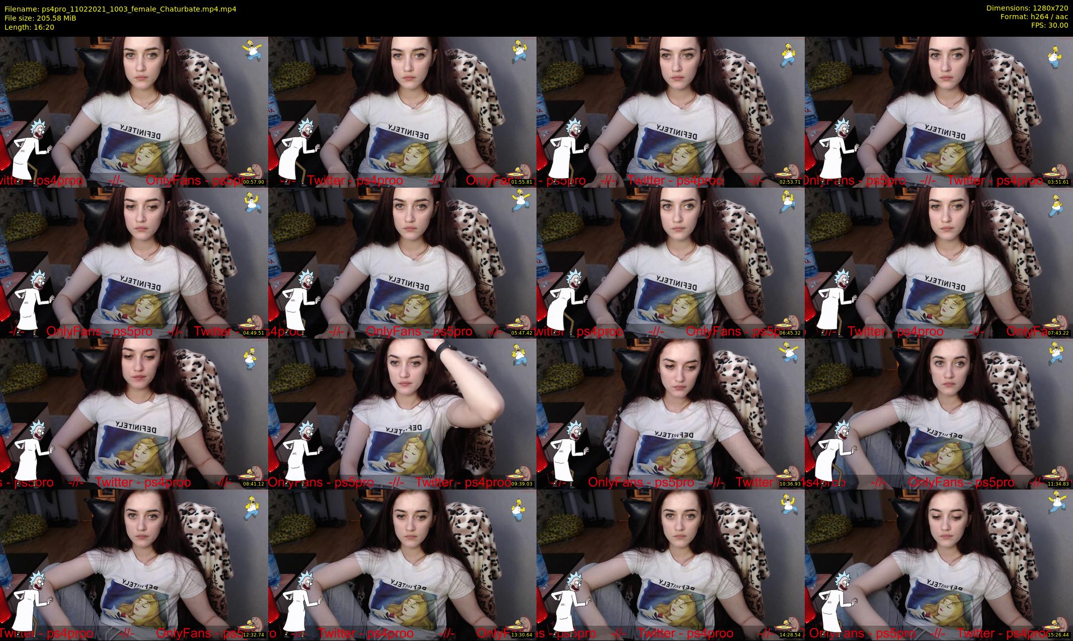 ps4pro — 17 minute Chaturbate female cam show recording, 720p, Feb 11, 2021