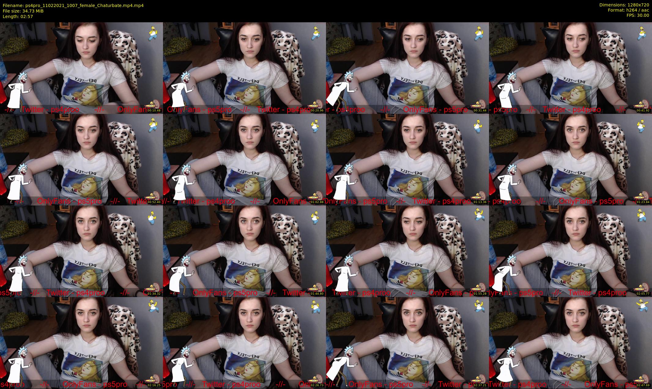 ps4pro — 3 minute Chaturbate female cam show recording, 720p, Feb 11, 2021