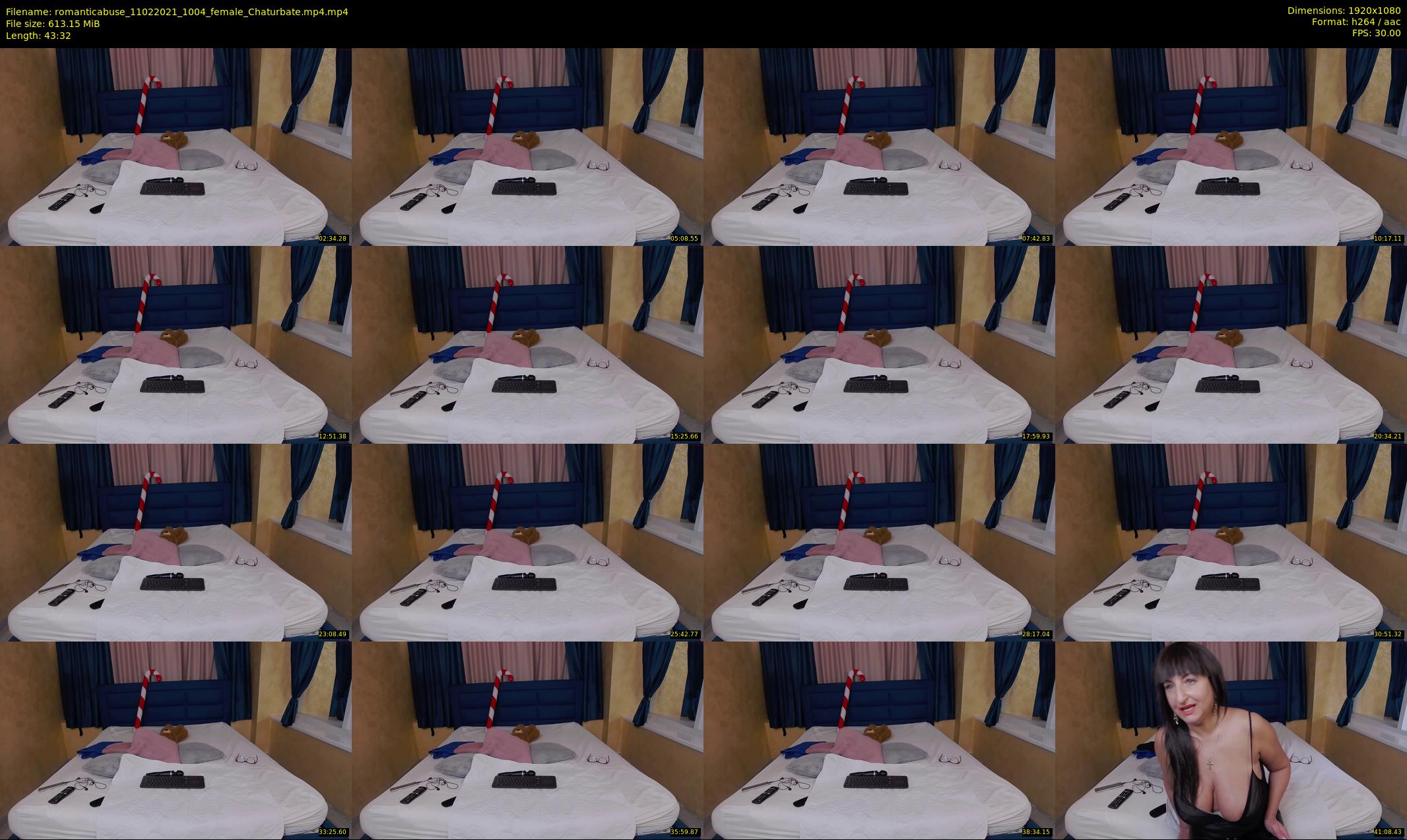 romanticabuse — 44 minute Chaturbate female cam show recording, 1080p, Feb 11, 2021