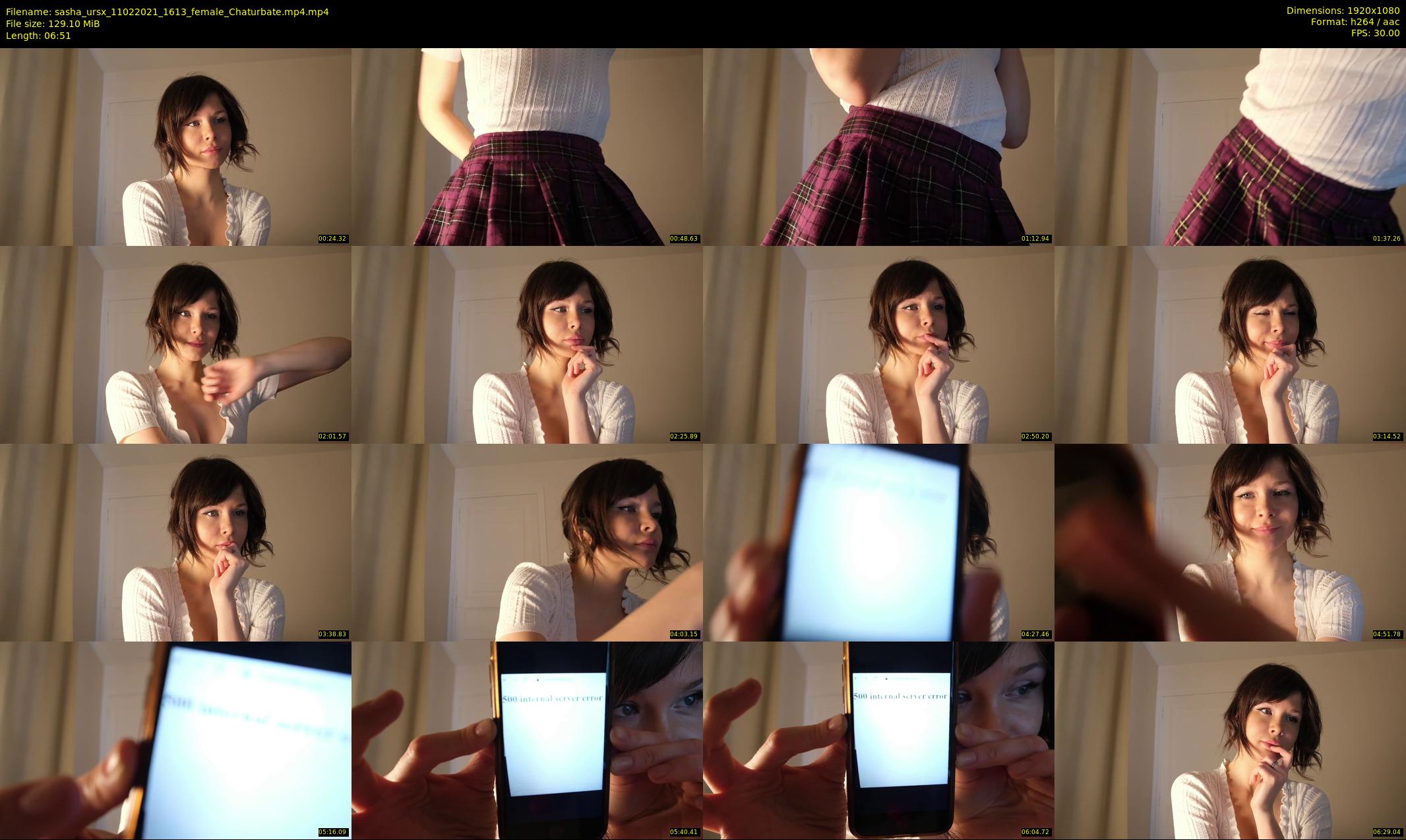 sasha_ursx — 7 minute Chaturbate female cam show recording, 1080p, Feb 11, 2021