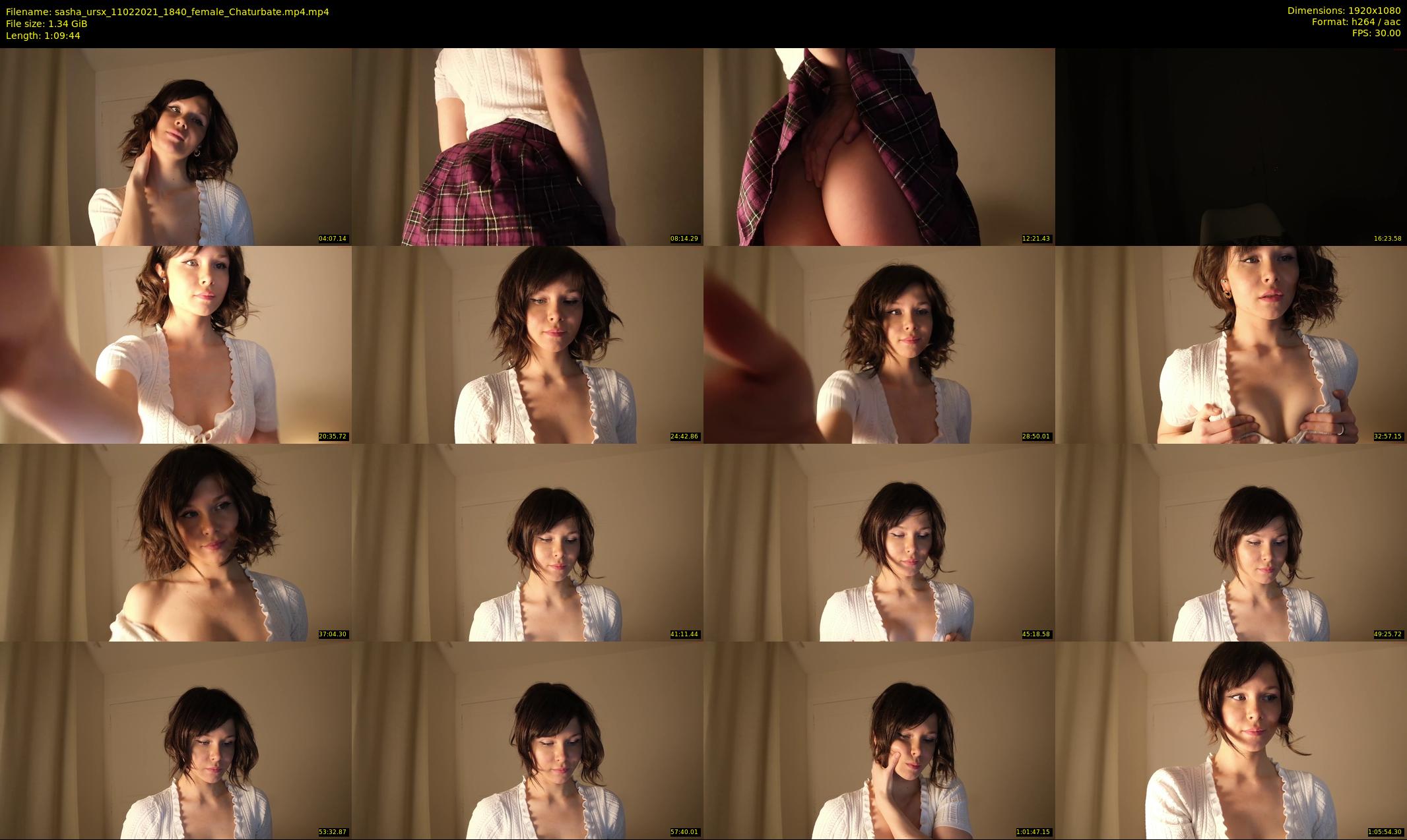 sasha_ursx — 70 minute Chaturbate female cam show recording, 1080p, Feb 11, 2021