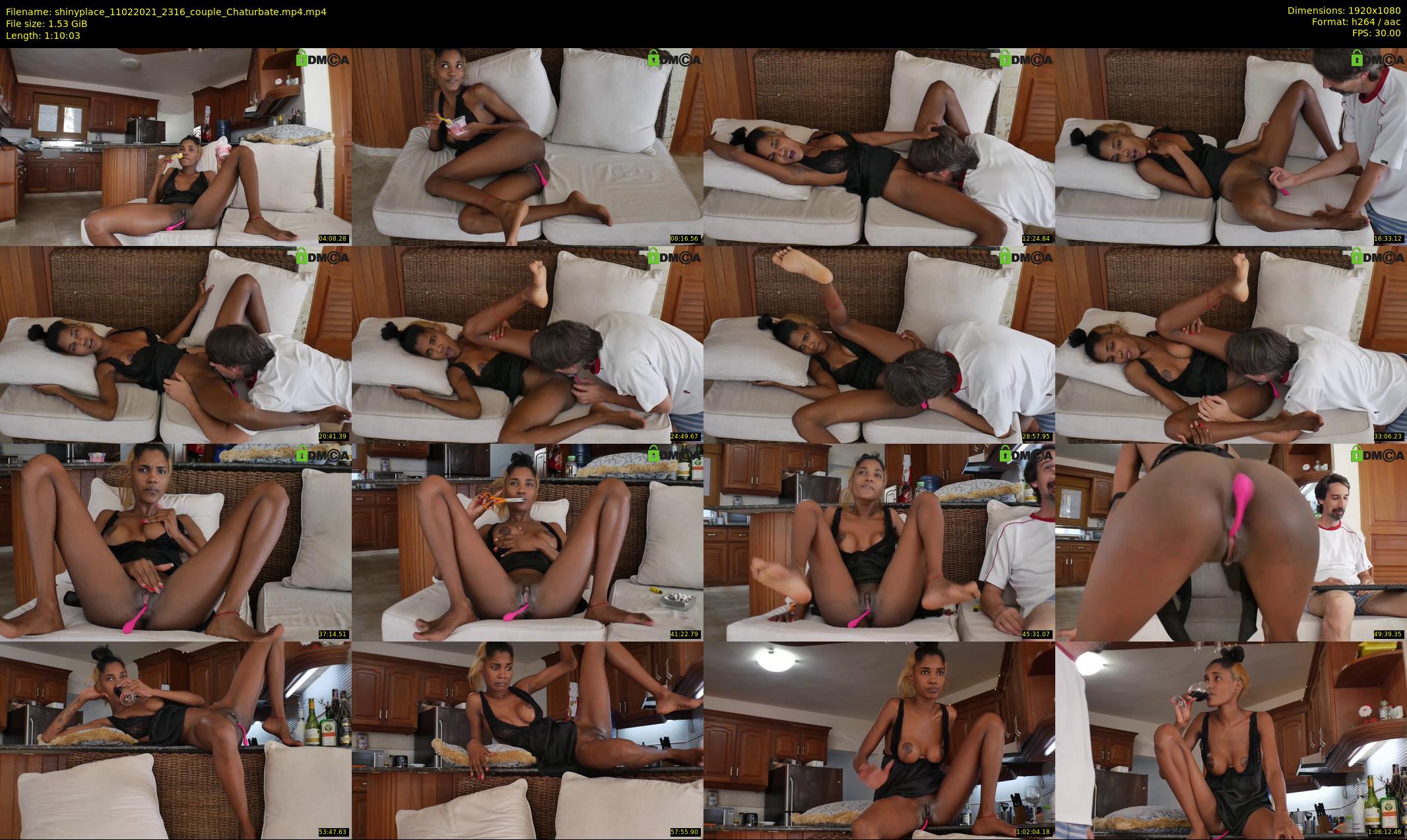 shinyplace — 71 minute Chaturbate couple cam show recording, 1080p, Feb 11, 2021