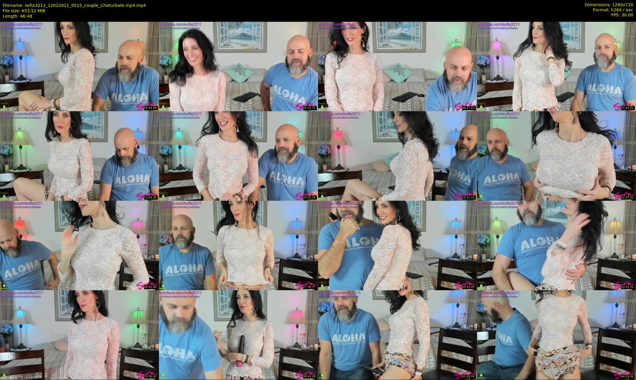 sofia3211 — 47 minute Chaturbate couple cam show recording, 720p, Feb 12, 2021