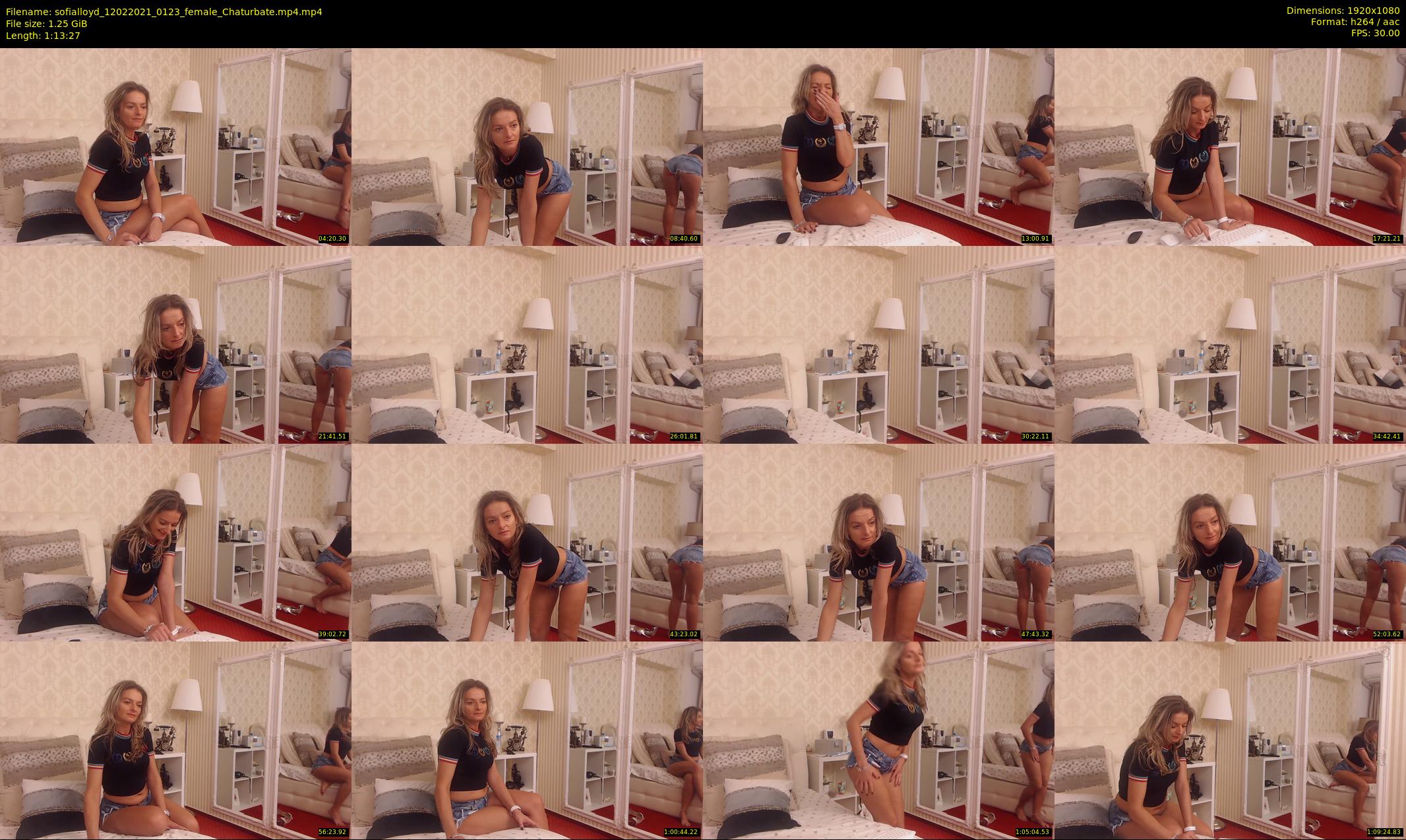 sofialloyd — 74 minute Chaturbate female cam show recording, 1080p, Feb 12, 2021
