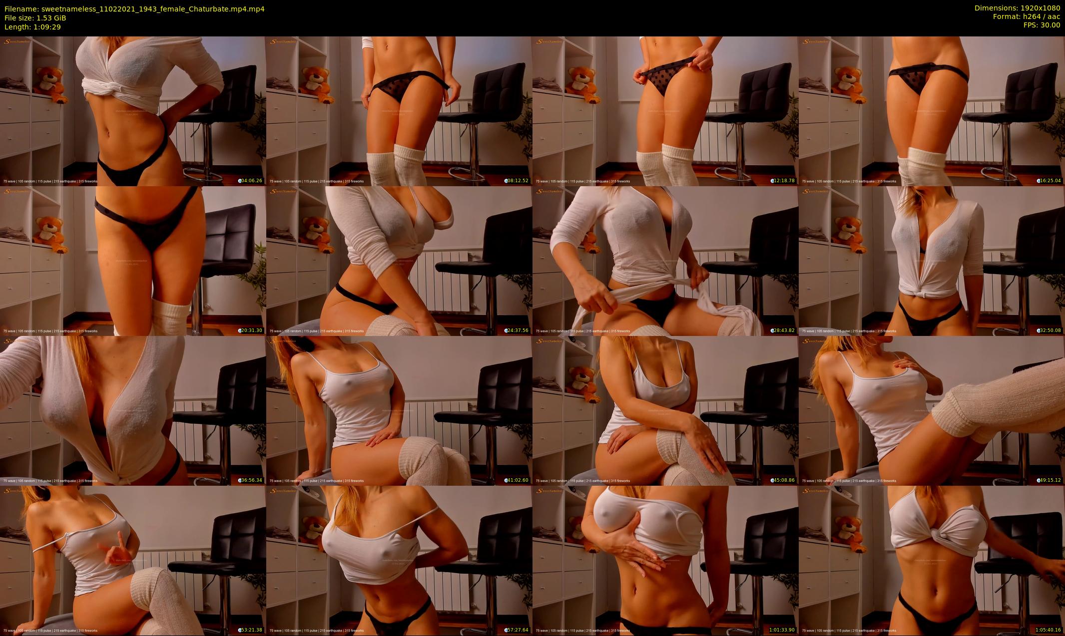 sweetnameless — 70 minute Chaturbate couple cam show recording, 1080p, Feb 11, 2021