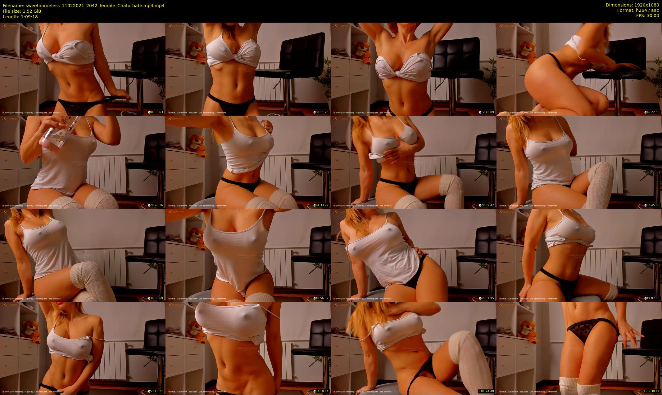 sweetnameless — 70 minute Chaturbate couple cam show recording, 1080p, Feb 11, 2021