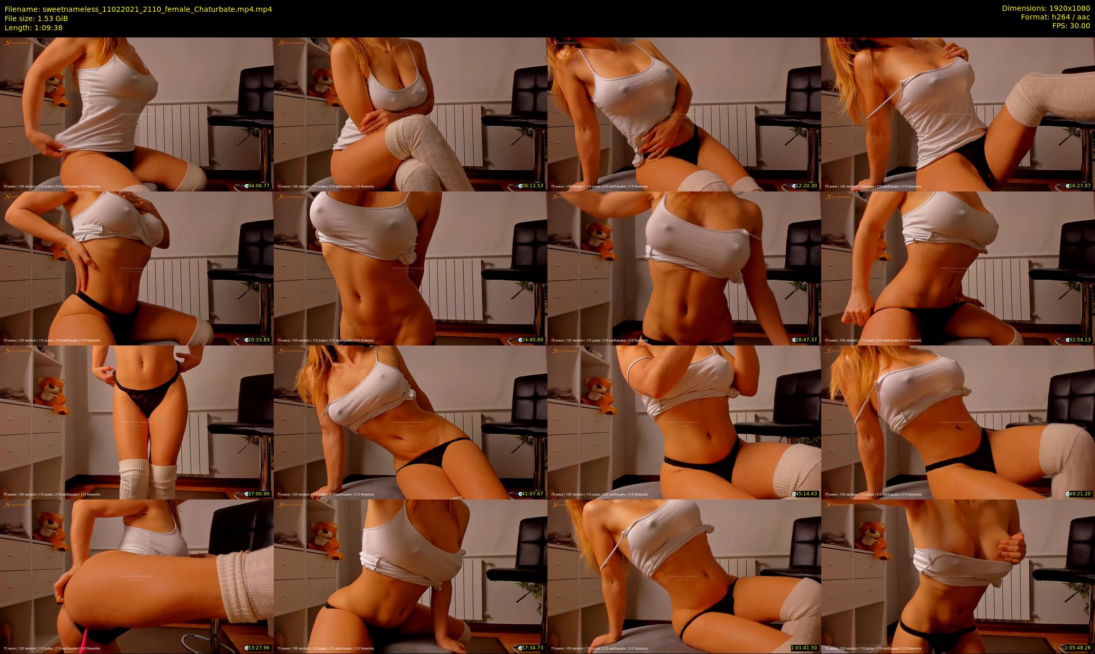 sweetnameless — 70 minute Chaturbate couple cam show recording, 1080p, Feb 11, 2021