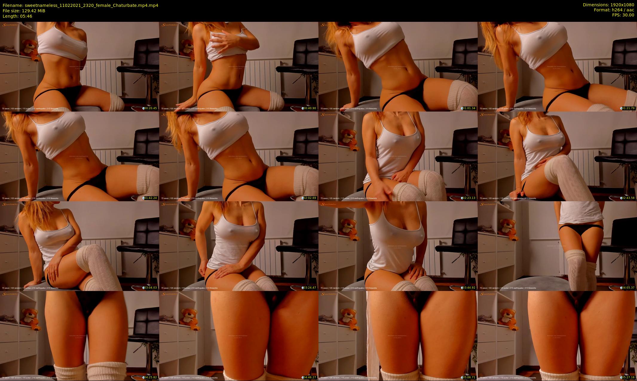 sweetnameless — 6 minute Chaturbate couple cam show recording, 1080p, Feb 11, 2021