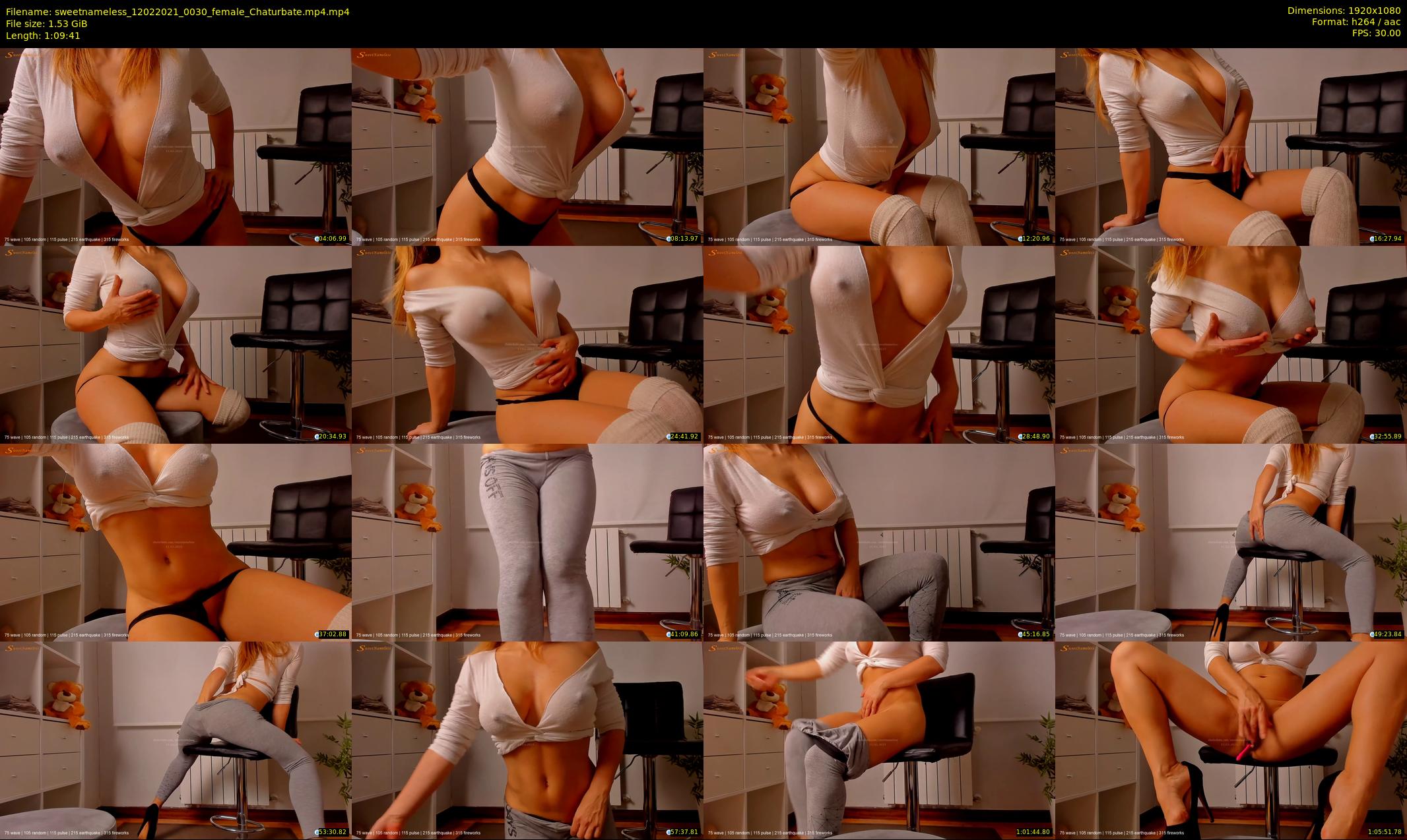 sweetnameless — 70 minute Chaturbate couple cam show recording, 1080p, Feb 12, 2021
