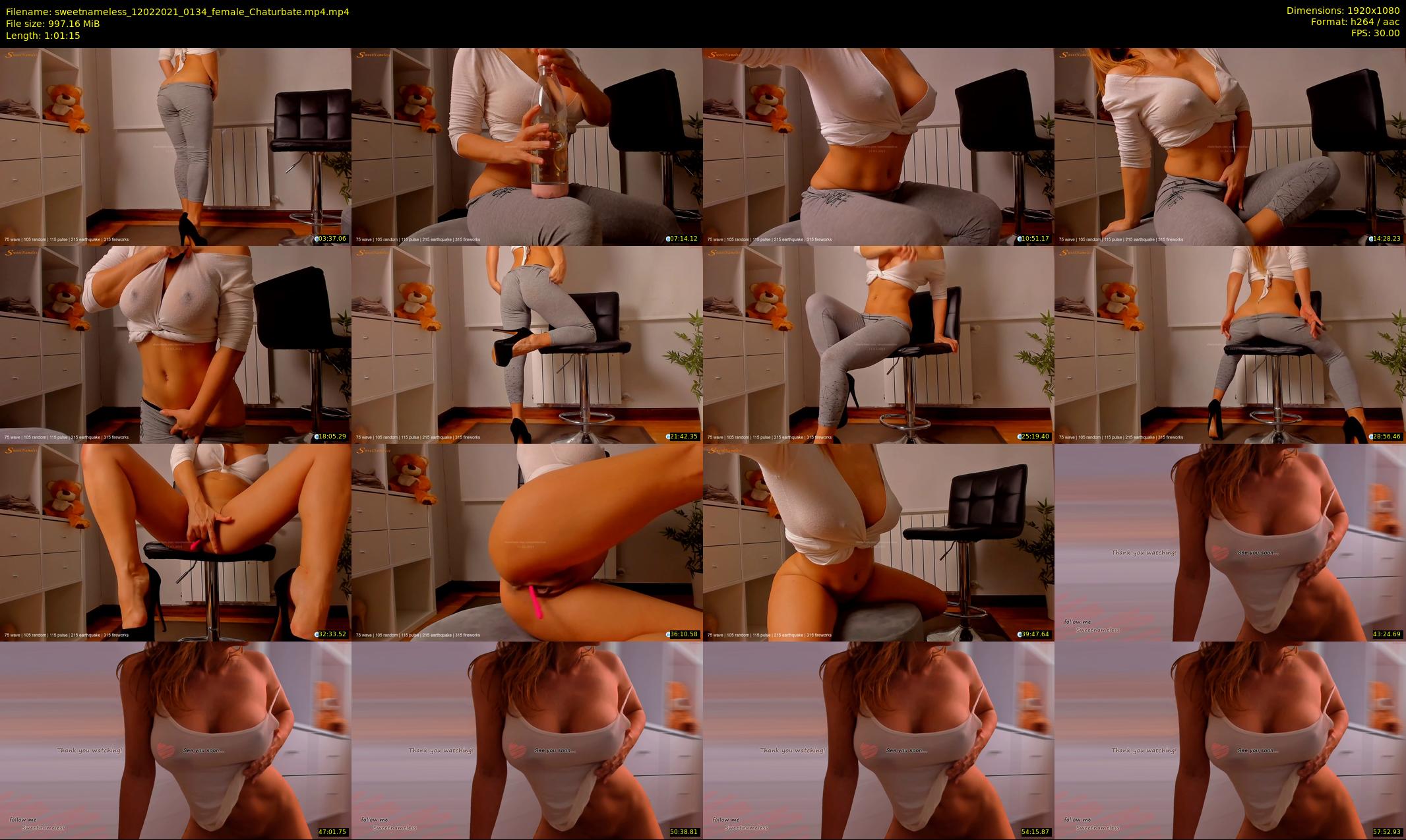 sweetnameless — 62 minute Chaturbate couple cam show recording, 1080p, Feb 12, 2021