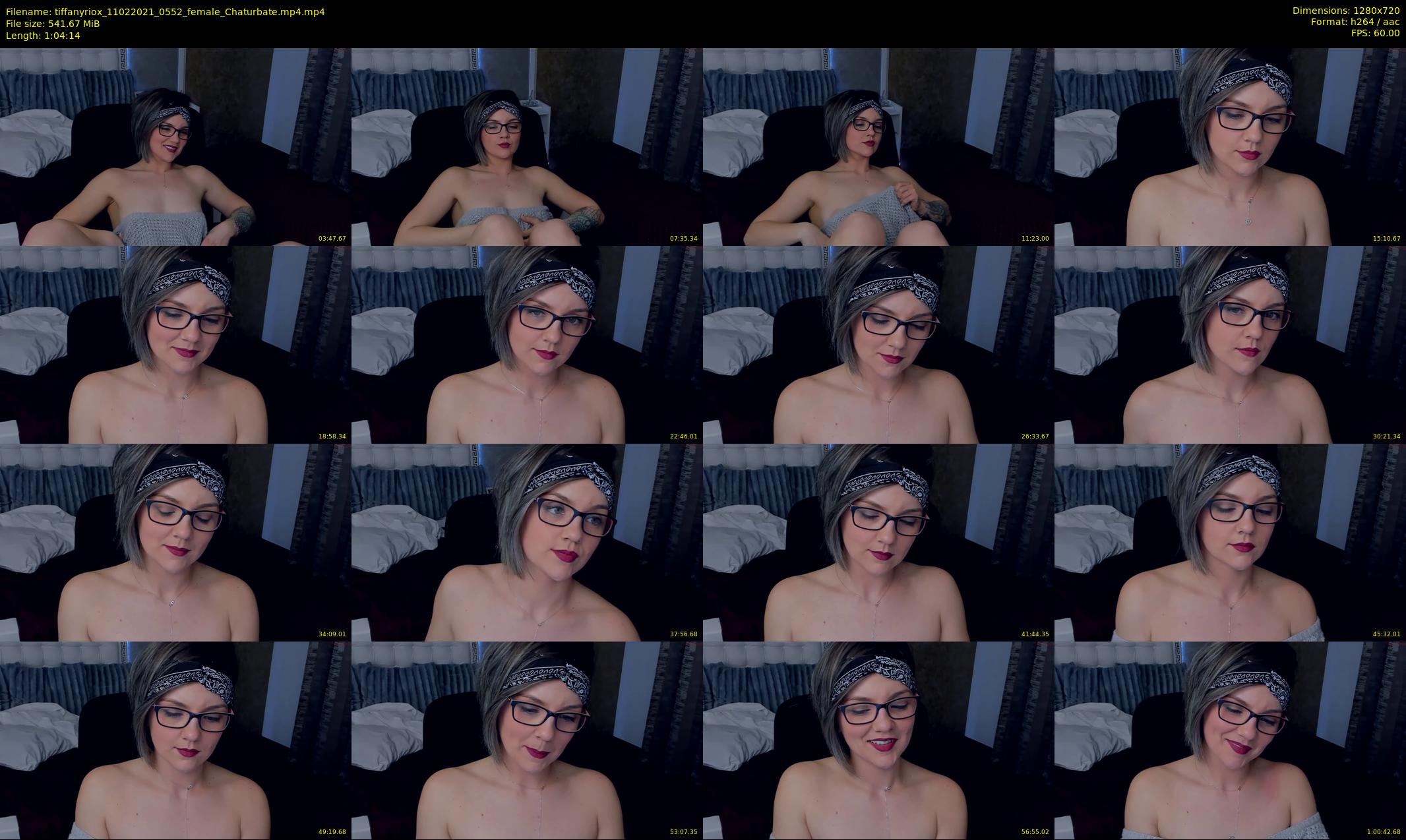 tiffanyriox — 65 minute Chaturbate female cam show recording, 720p, Feb 11, 2021