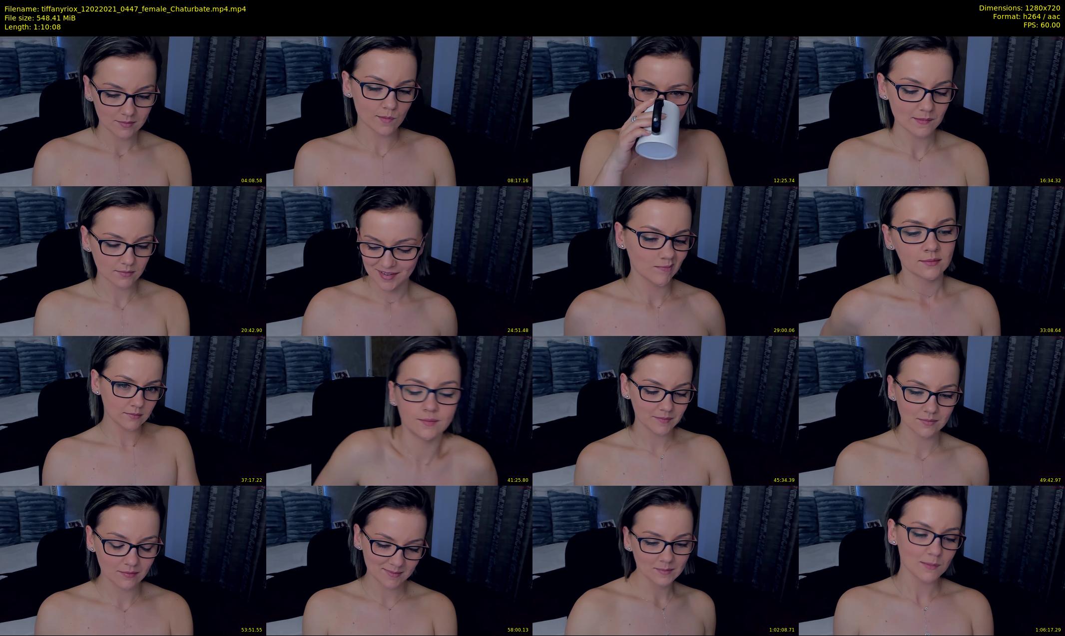 tiffanyriox — 71 minute Chaturbate female cam show recording, 720p, Feb 12, 2021