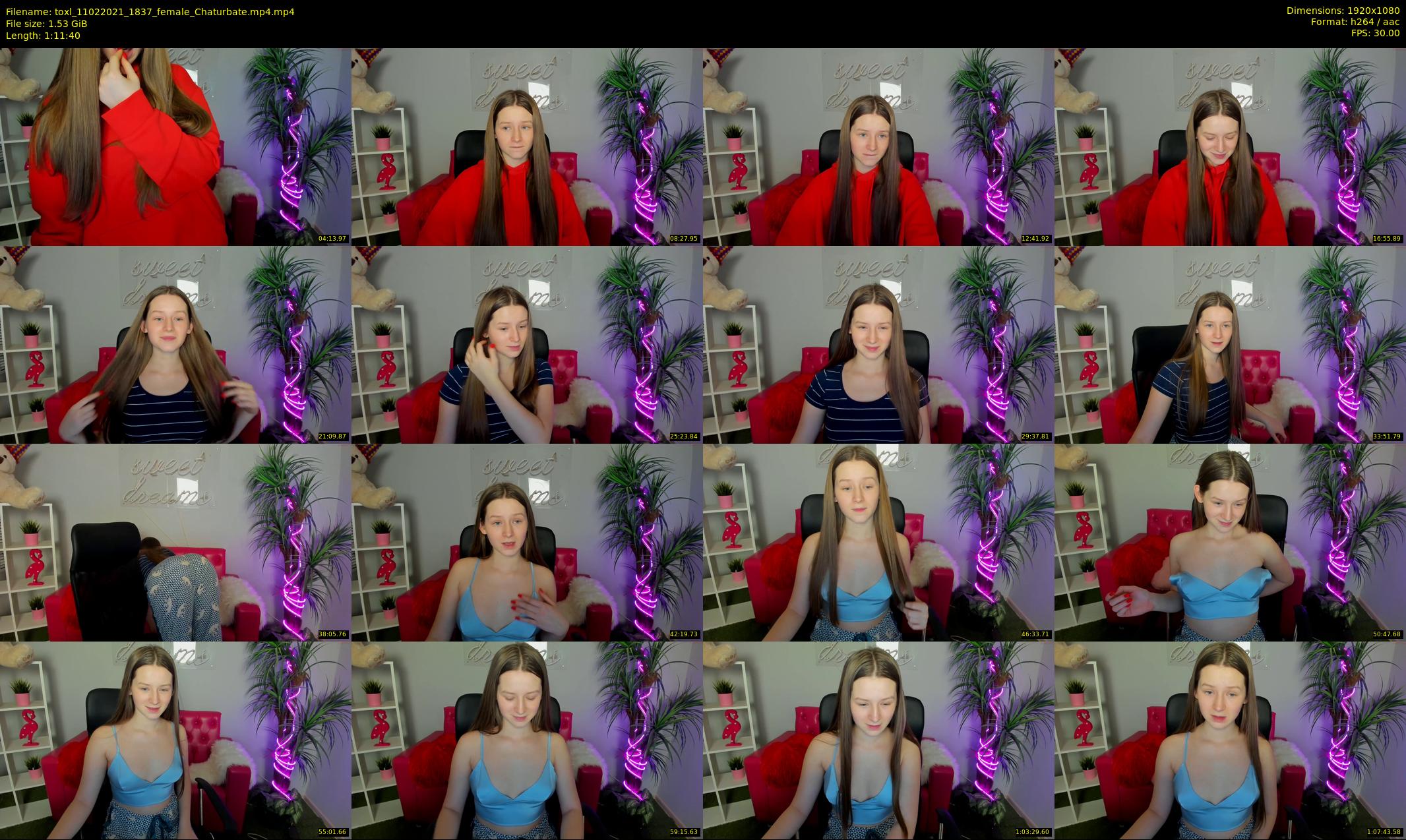 toxl — 72 minute Chaturbate female cam show recording, 1080p, Feb 11, 2021