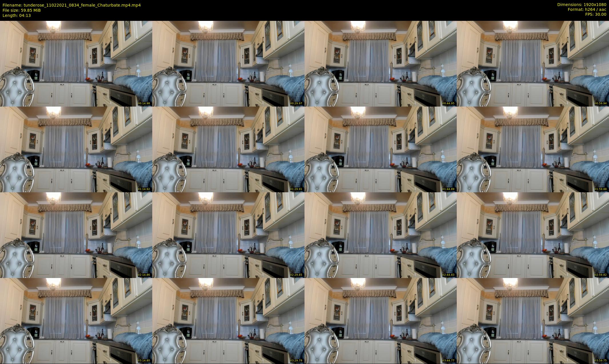 tunderose — 5 minute Chaturbate female cam show recording, 1080p, Feb 11, 2021