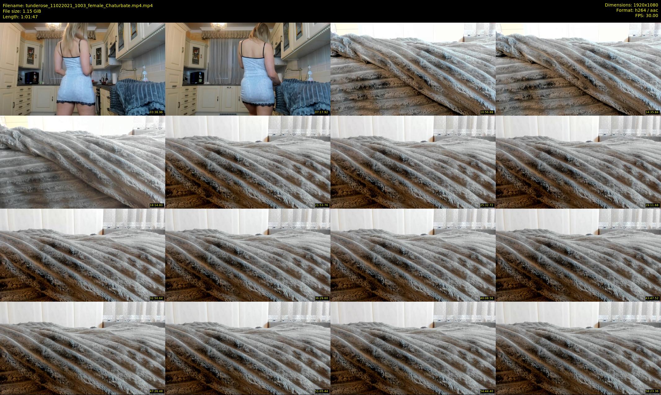 tunderose — 62 minute Chaturbate female cam show recording, 1080p, Feb 11, 2021