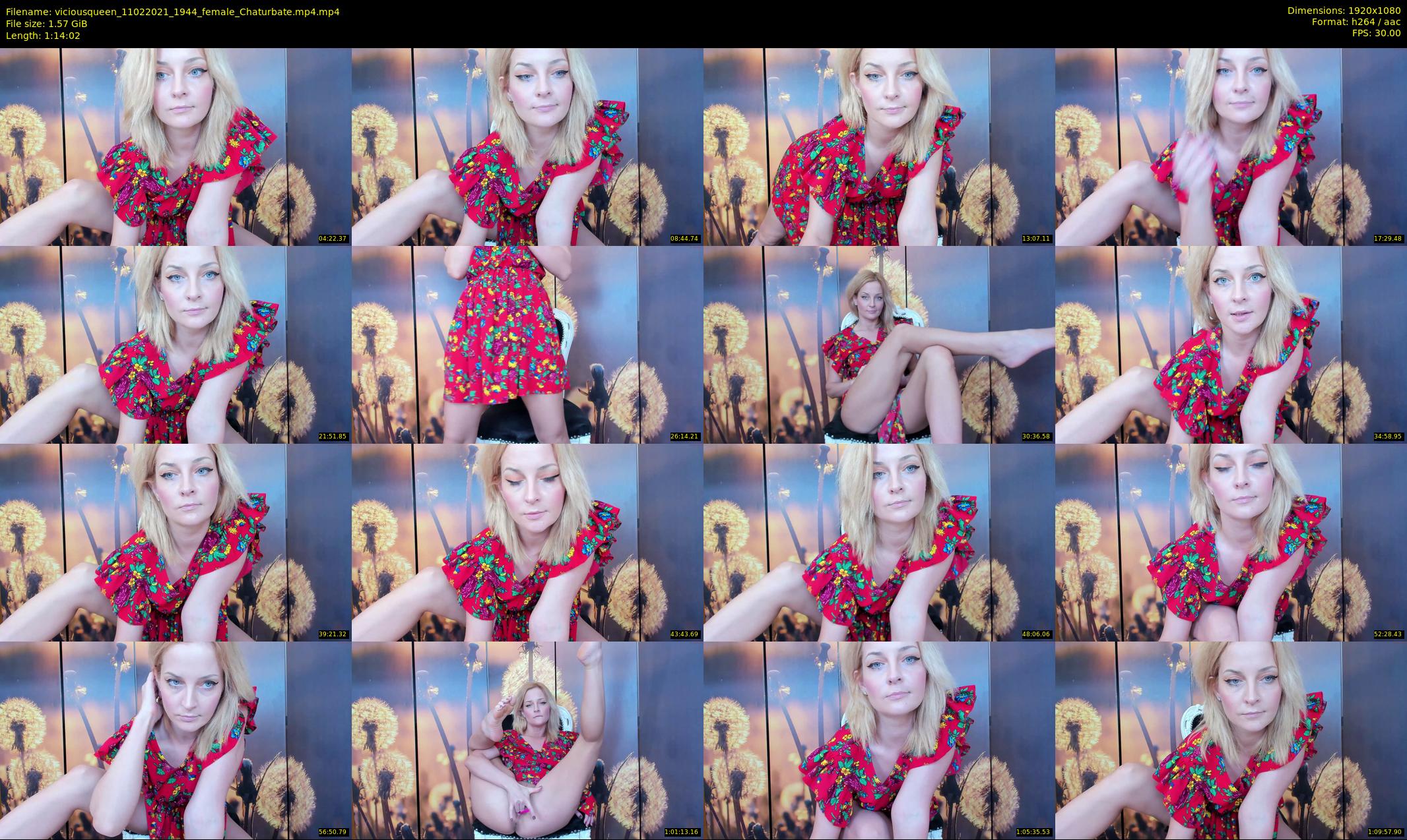viciousqueen — 75 minute Chaturbate female cam show recording, 1080p, Feb 11, 2021