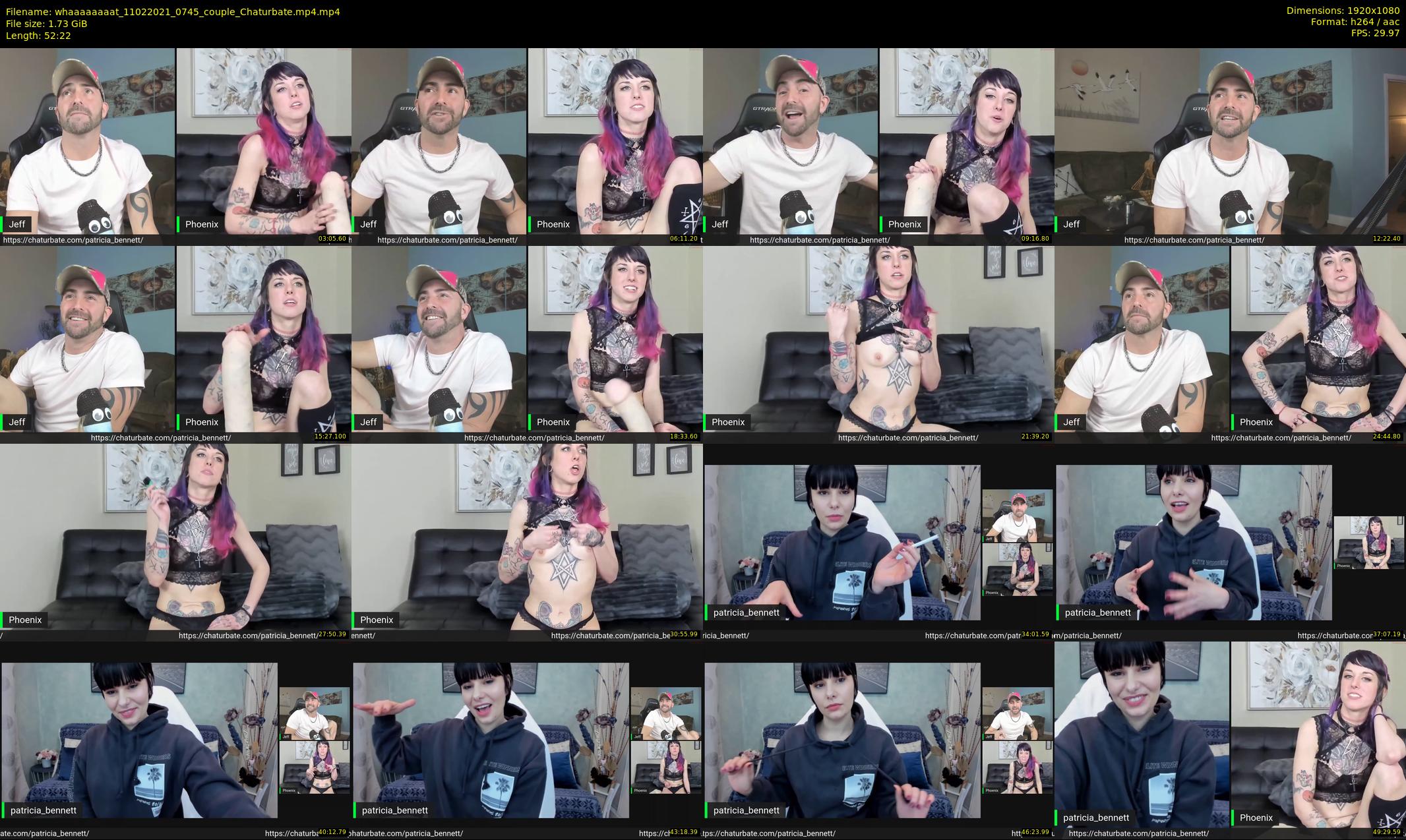 whaaaaaaaat — 53 minute Chaturbate couple cam show recording, 1080p, Feb 11, 2021