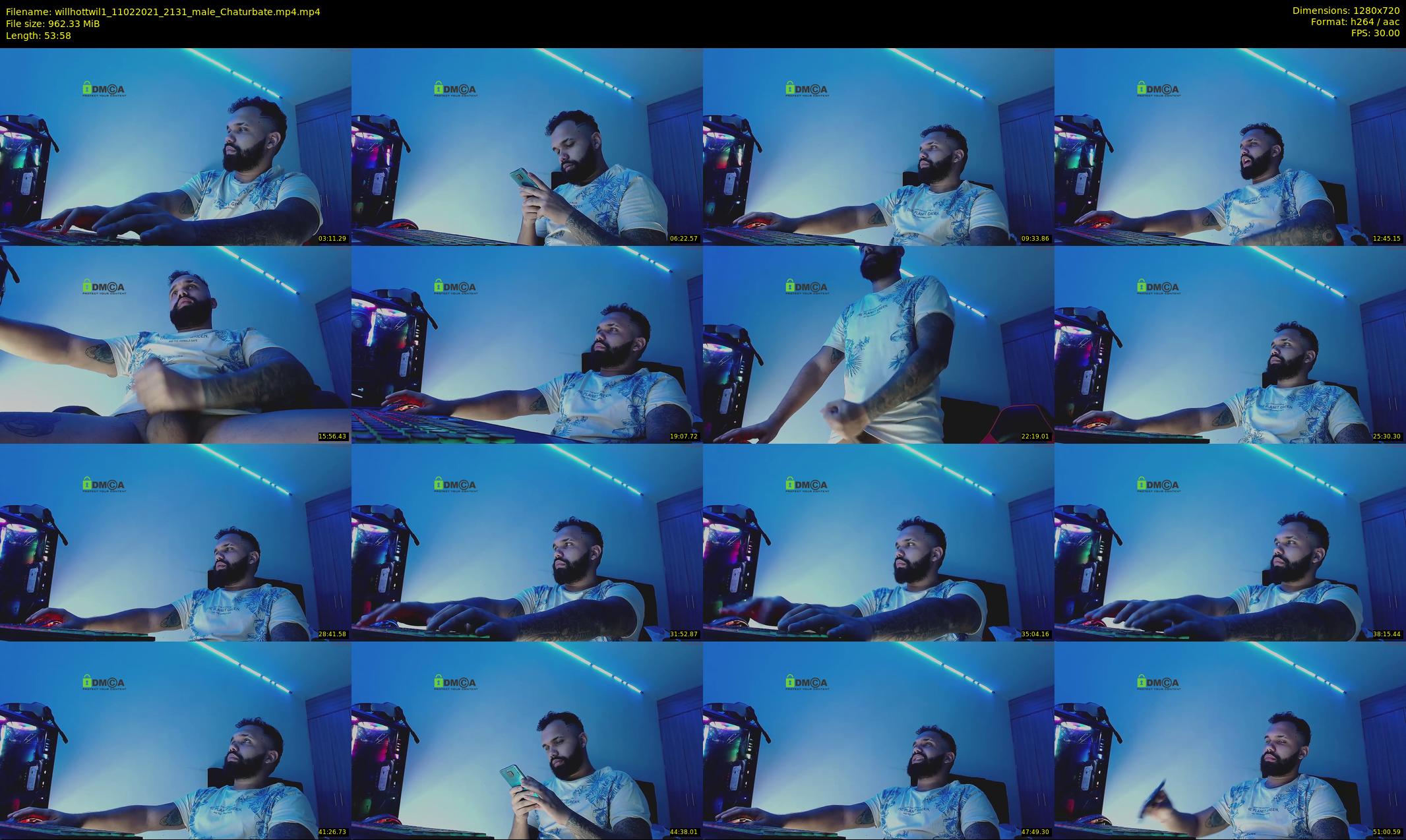 willhottwil1 — 54 minute Chaturbate couple cam show recording, 720p, Feb 11, 2021